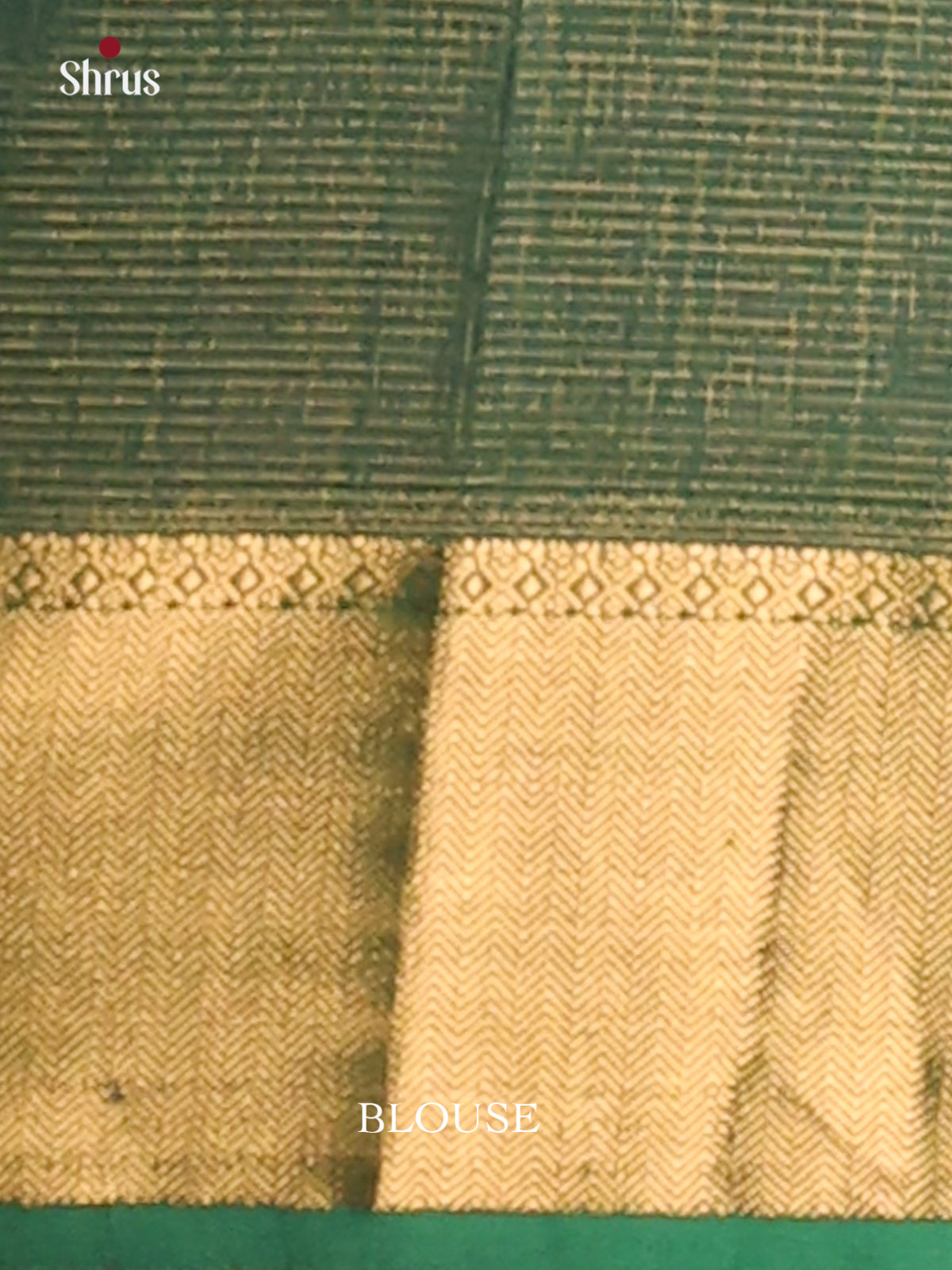 Green - Maheswari silk cotton Saree - DCS27231 - Shop on Shrus.com