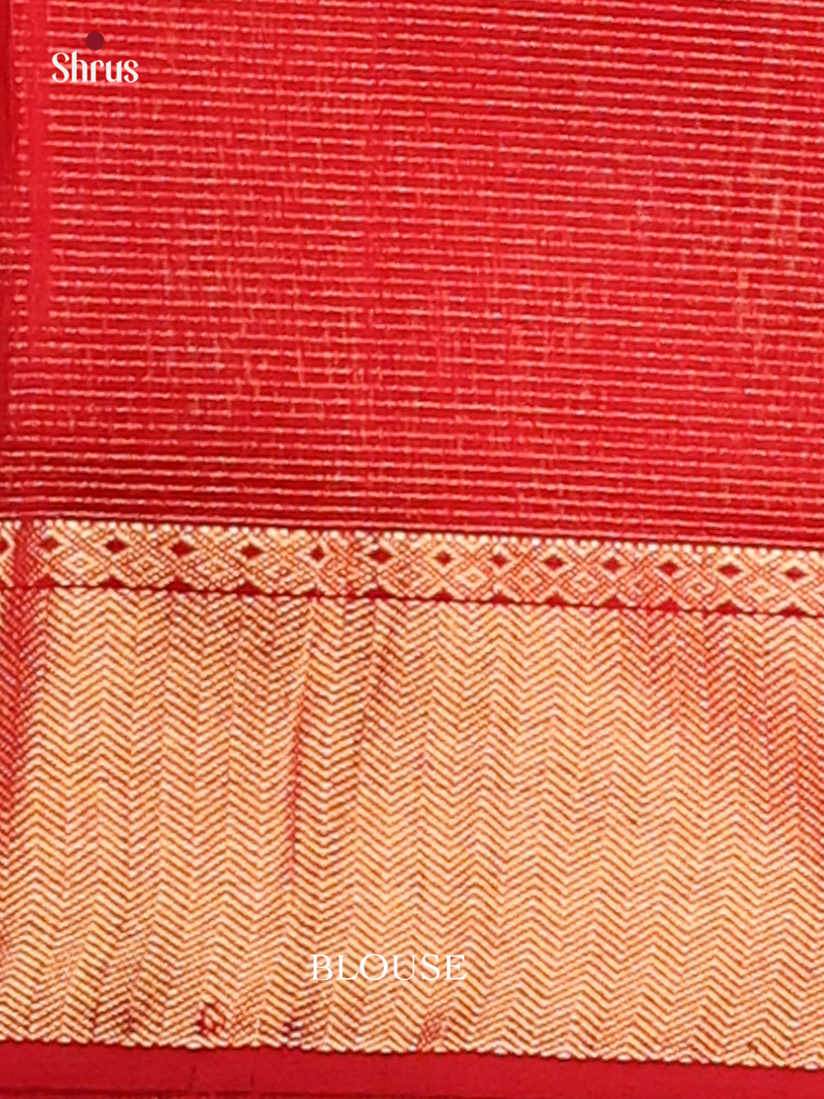 Red - Maheswari silk cotton Saree - DCS27235 - Shop on Shrus.com