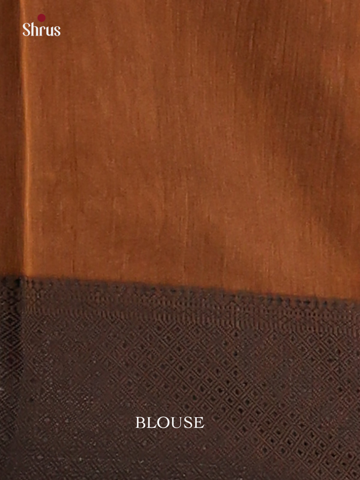 Brown & Black - Maheswari silk cotton Saree - DCS27244 - Shop on Shrus.com