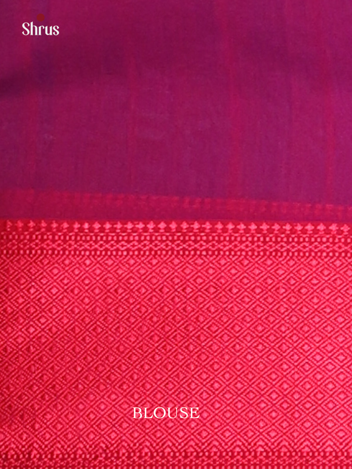 Rama blue & Pink - Maheswari silk cotton Saree - DCS27246 - Shop on Shrus.com