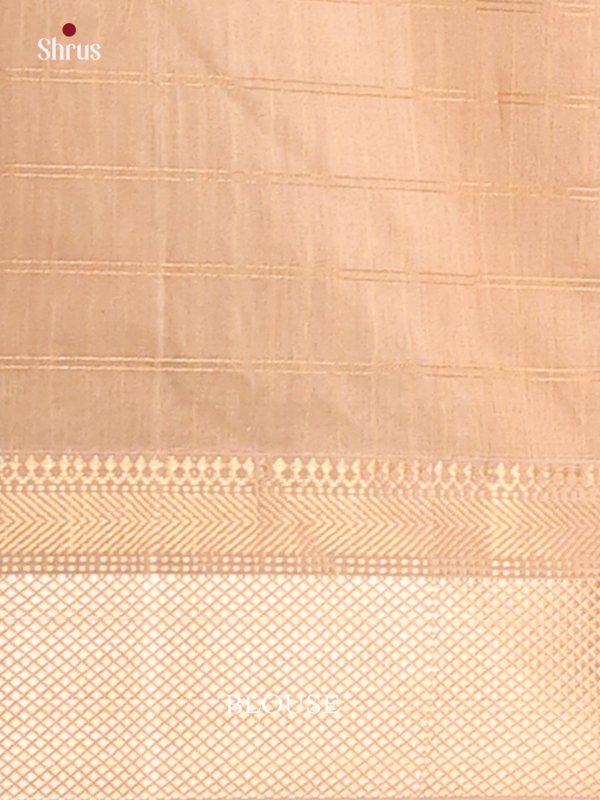 yellow & Beige - Maheswari silk cotton Saree - DCS27259 - Shop on Shrus.com