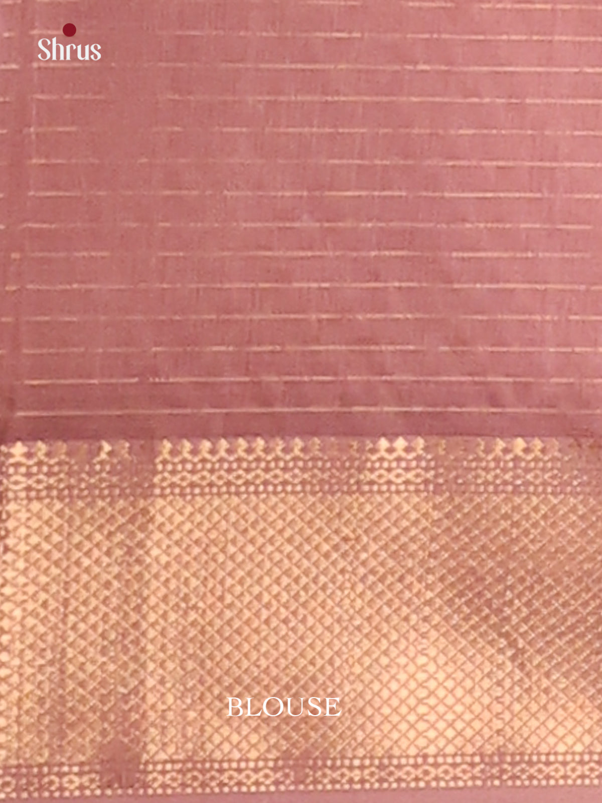 Onion Pink - Maheswari silk cotton Saree - DCS27266 - Shop on Shrus.com