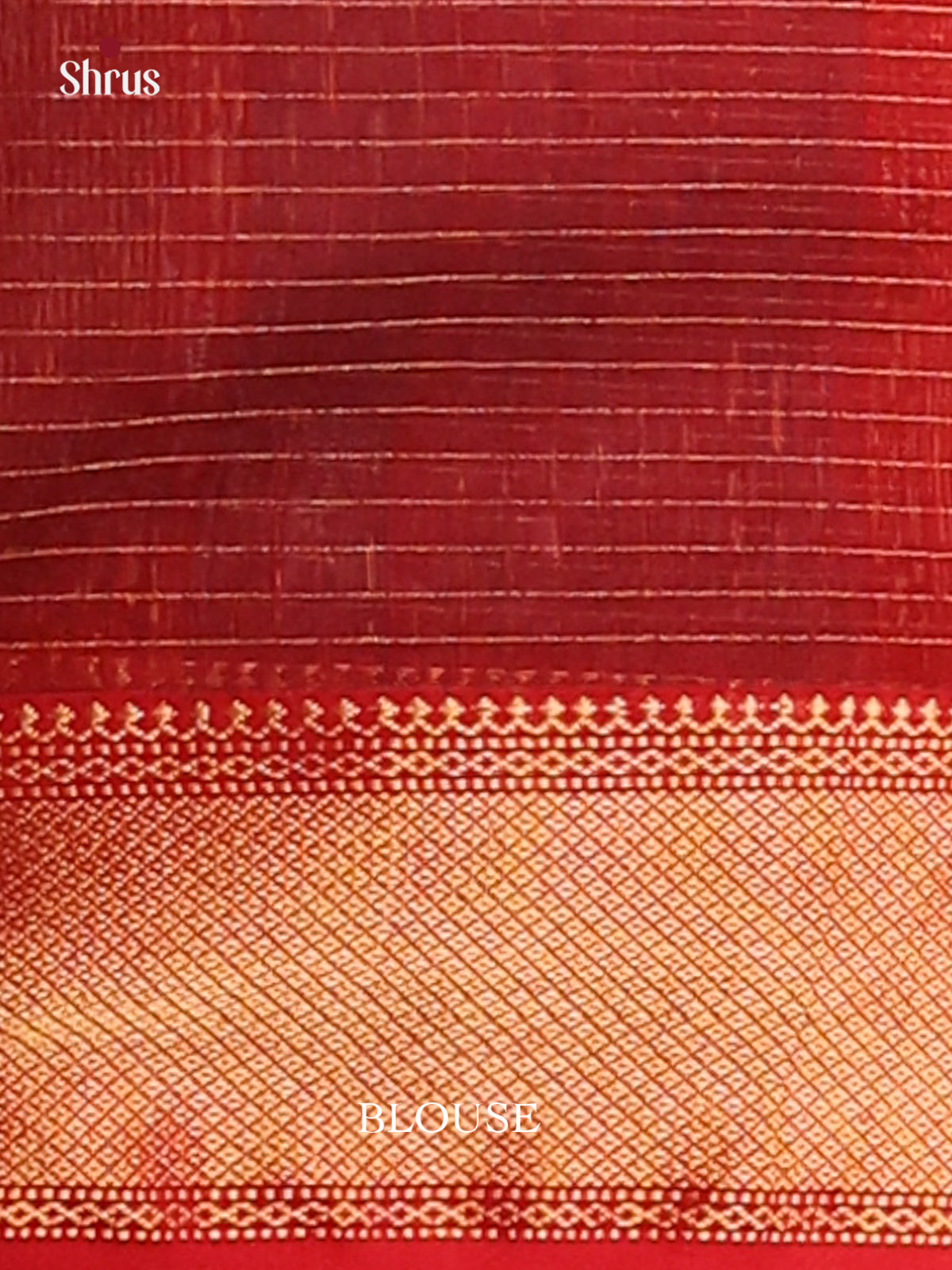 Grey & red - Maheswari silk cotton Saree - DCS27272 - Shop on Shrus.com