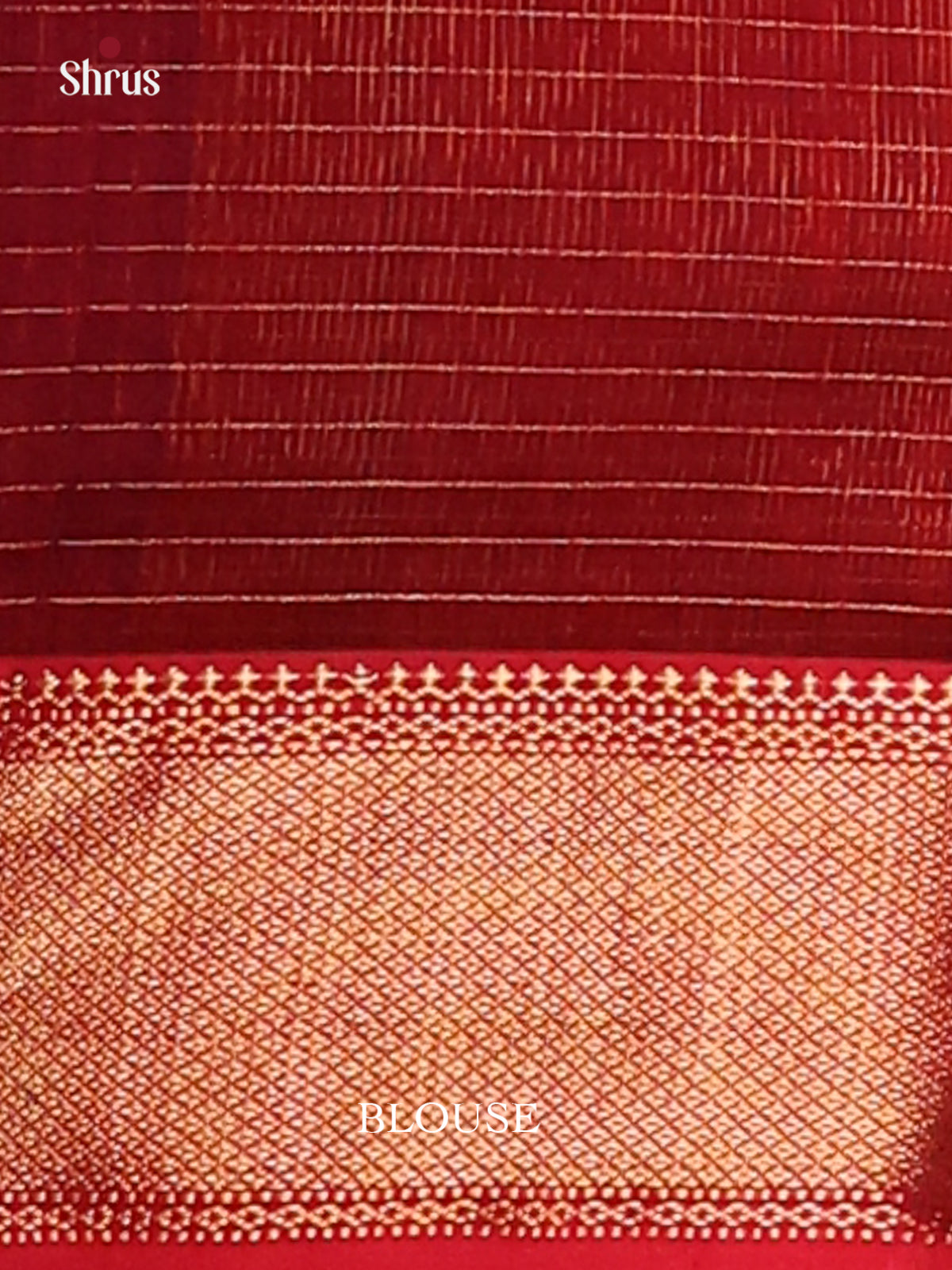 Royal Blue & red - Maheswari silk cotton Saree - DCS27273 - Shop on Shrus.com