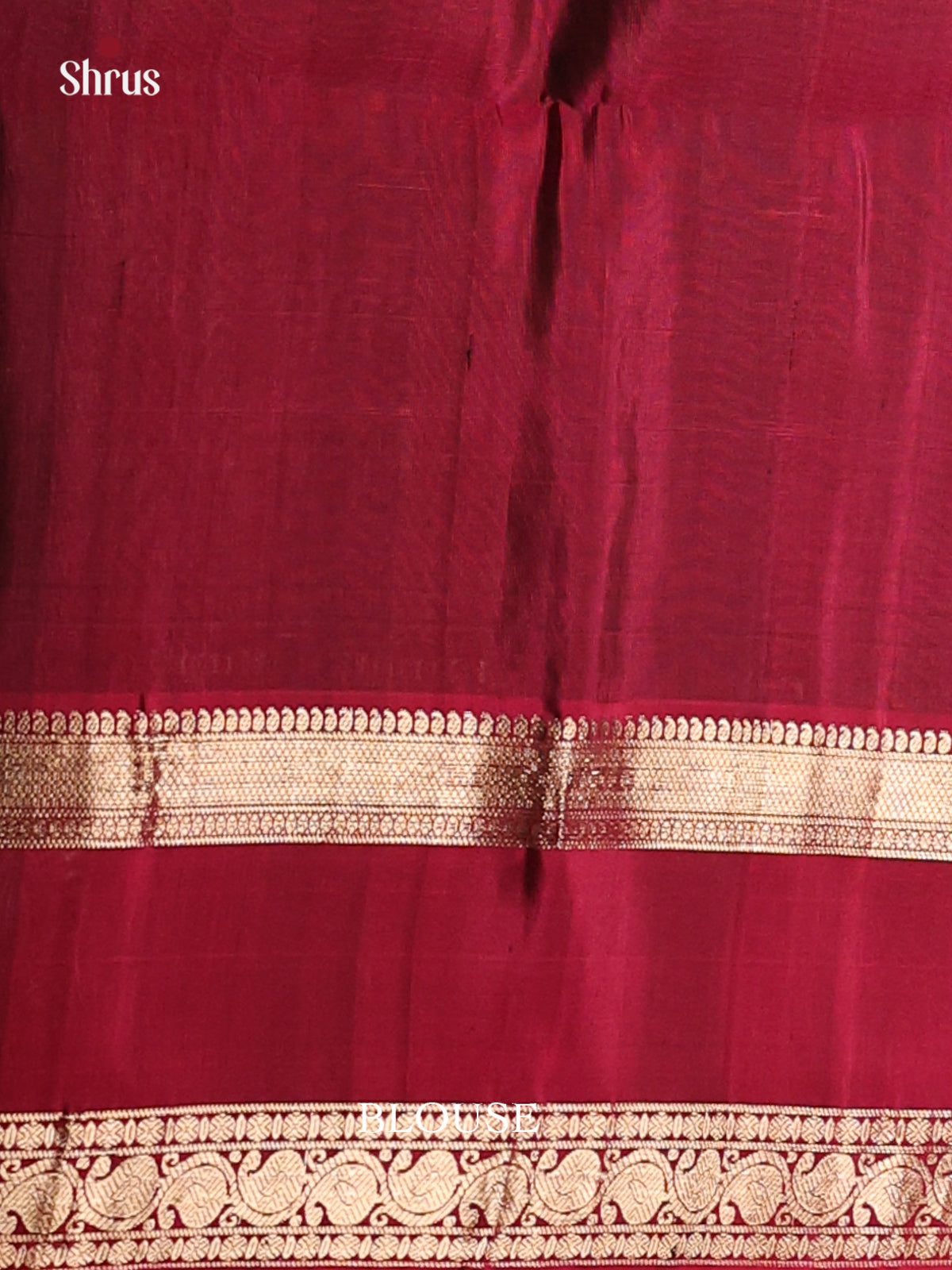 Roya Blue with Maroon-Soft Silk Saree - DCS28008 - Shop on Shrus.com