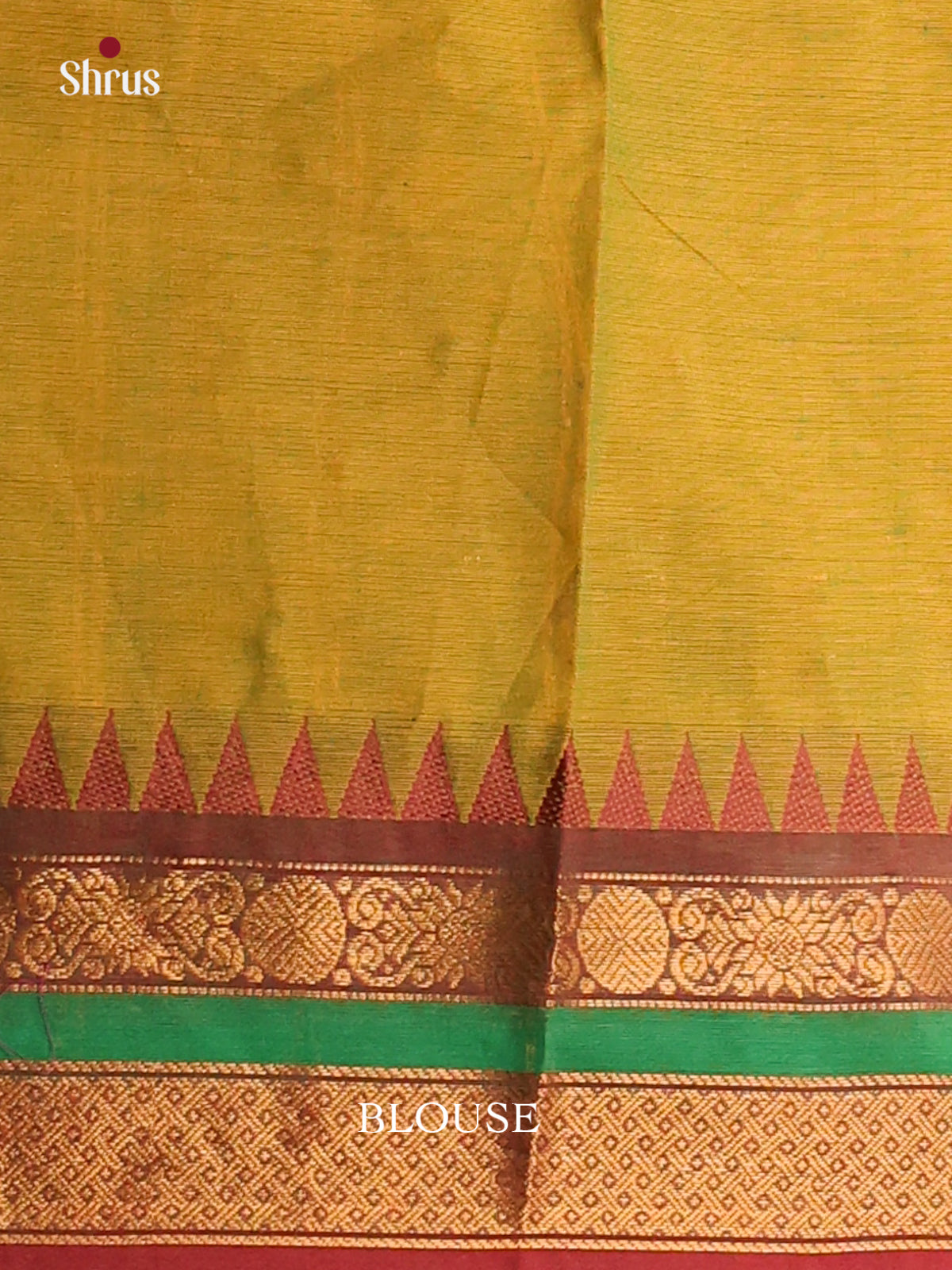 Dual Tone Mehandi green with Maroon - Chettinad saree -DDS02073 - Shop on Shrus.com