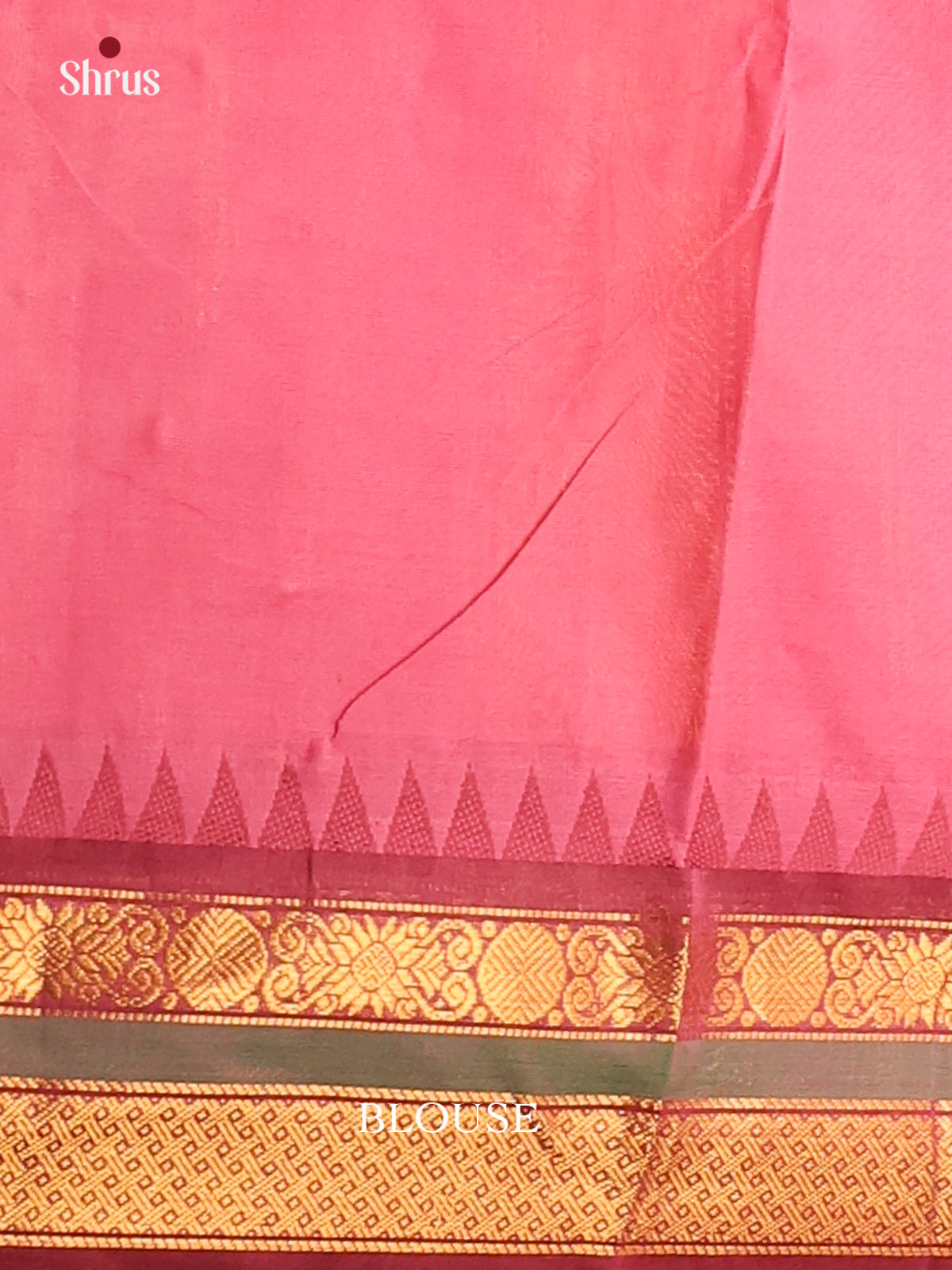 Magenta with Maroon - Chettinad saree -DDS02075 - Shop on Shrus.com