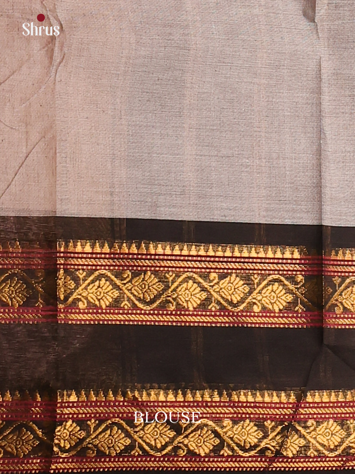 Grey with Black - Chettinad saree -DDS02090 - Shop on Shrus.com