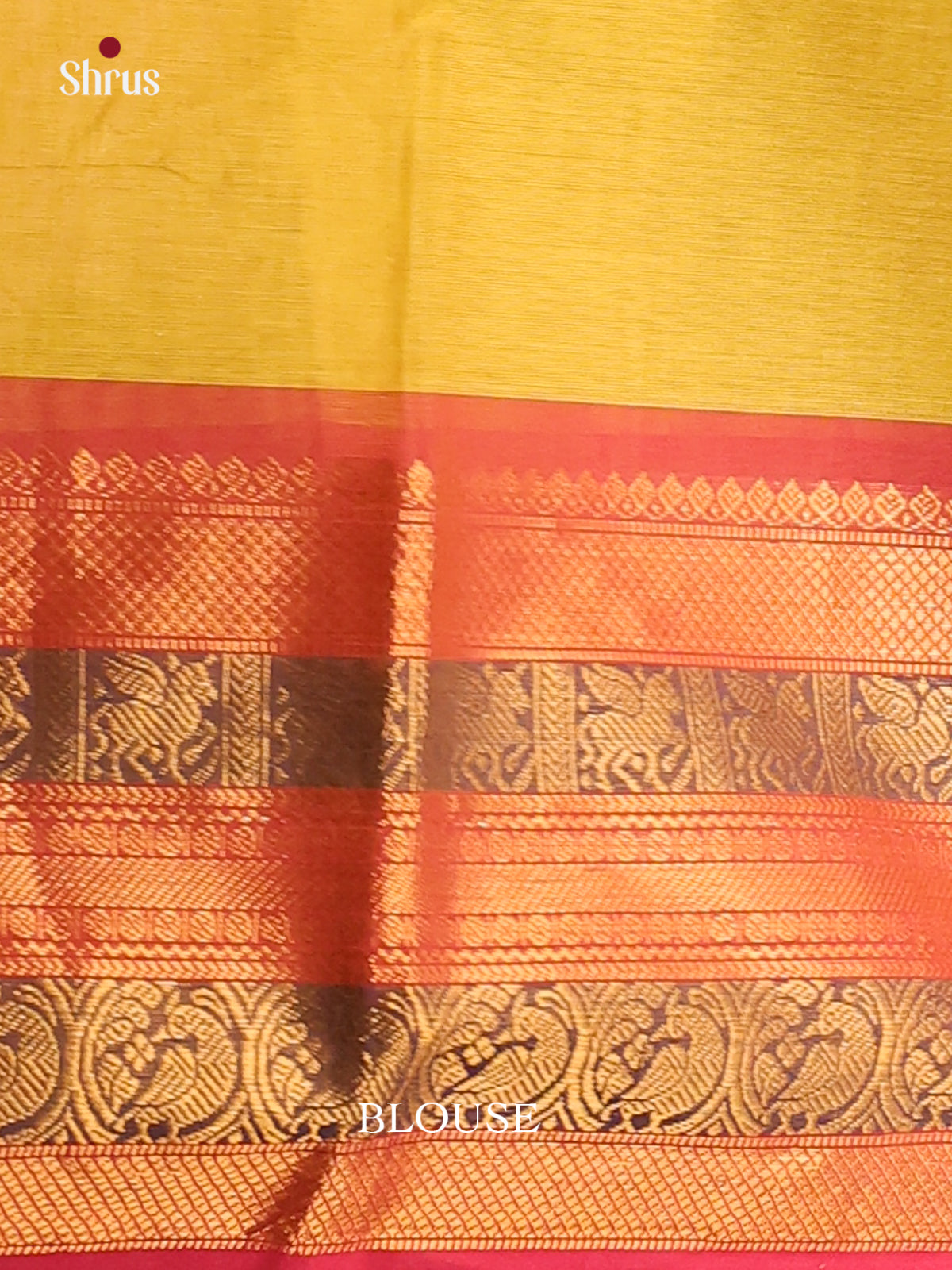 Lime yellow with pink - Chettinad saree -DDS02112 - Shop on Shrus.com