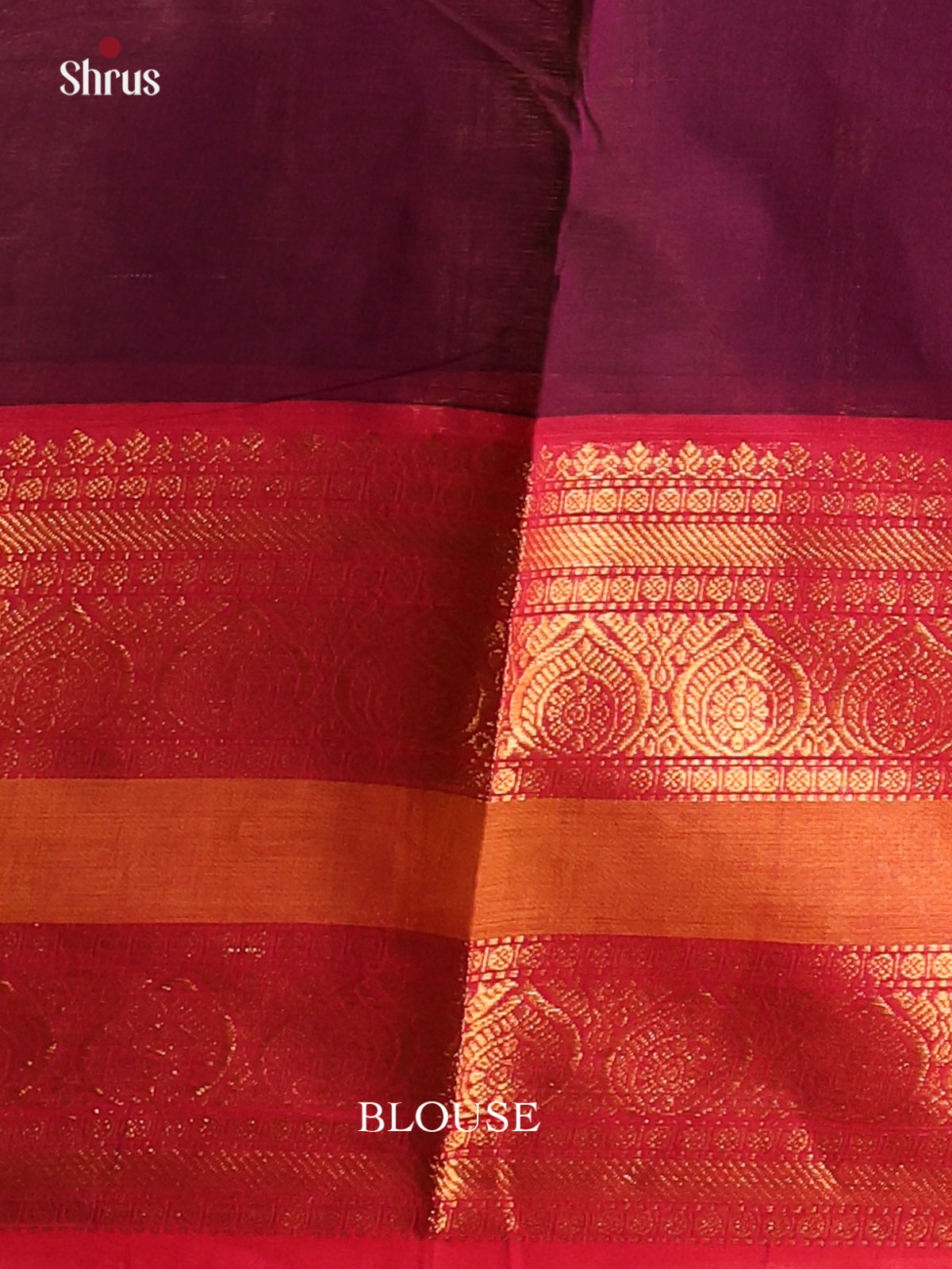 Dark Purple with Pink - Chettinad saree -DDS02125 - Shop on Shrus.com