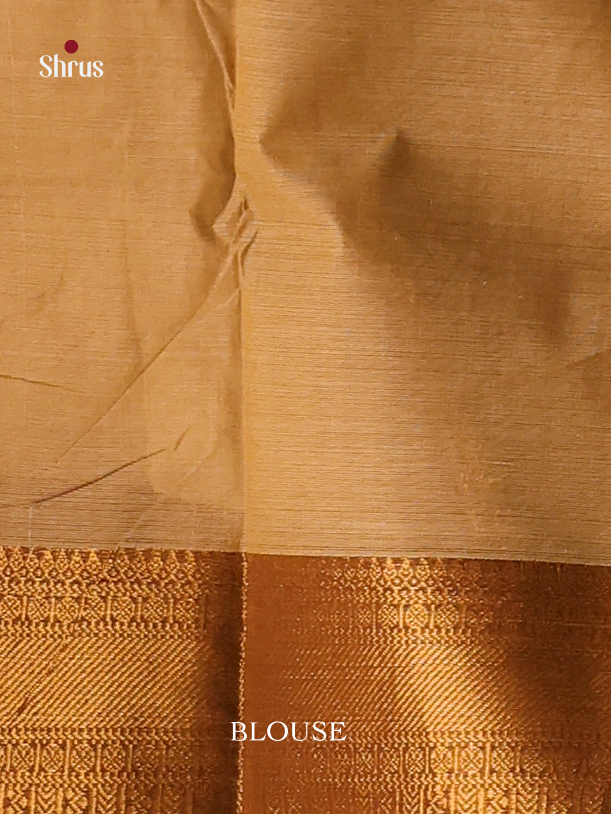 Sandal with Brown-Chettinad saree -DDS02161 - Shop on Shrus.com