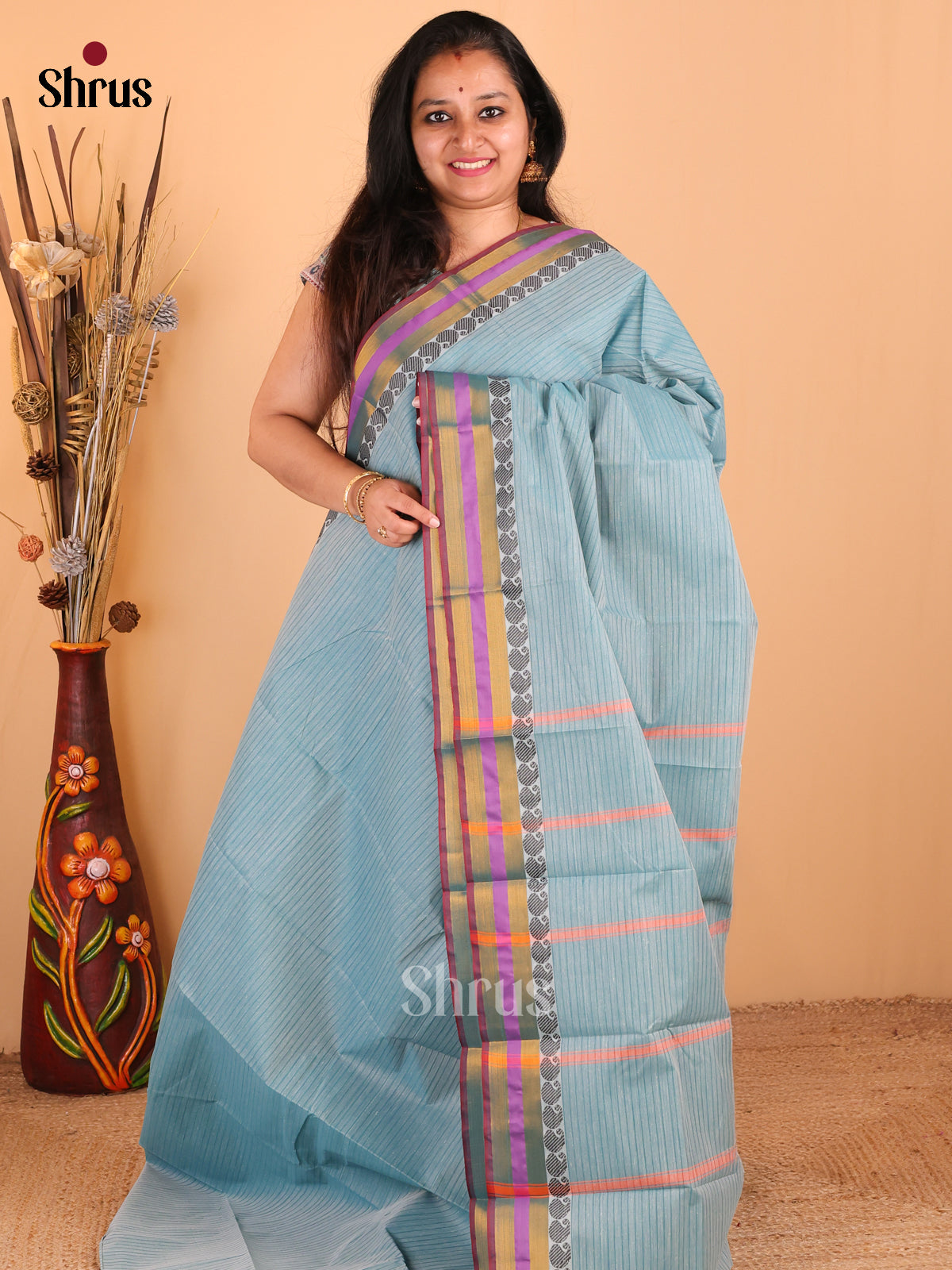 DDS09025 -South Cotton Saree - Shop on Shrus.com