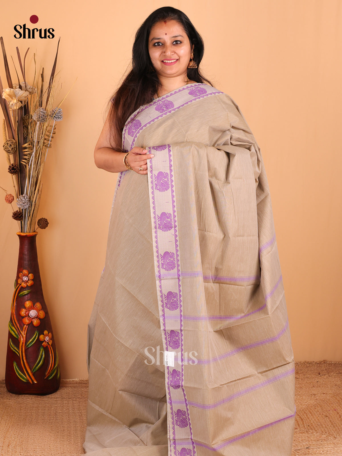 DDS09036 -South Cotton Saree - Shop on Shrus.com