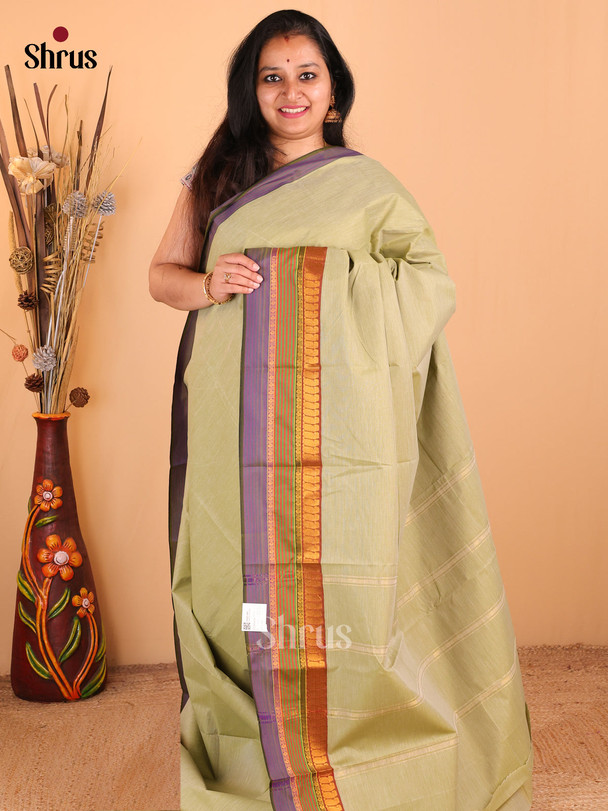 DDS09038 -South Cotton Saree - Shop on Shrus.com