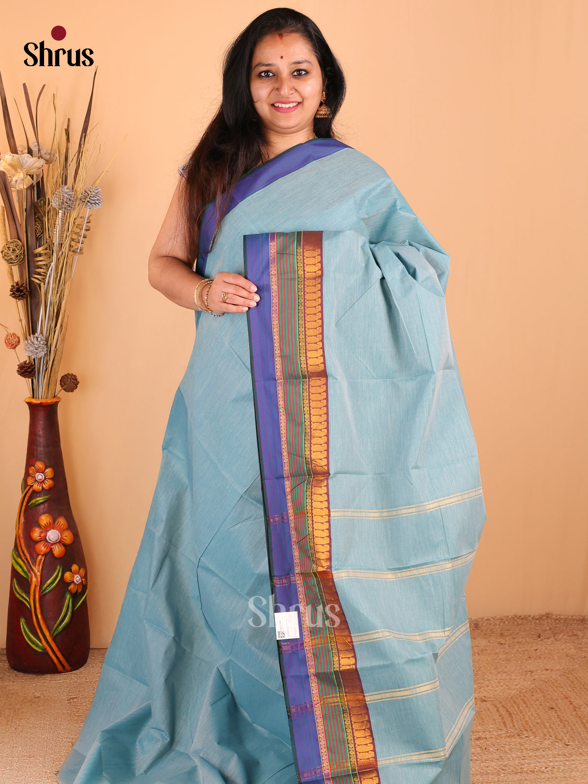 DDS09045 -South Cotton Saree - Shop on Shrus.com