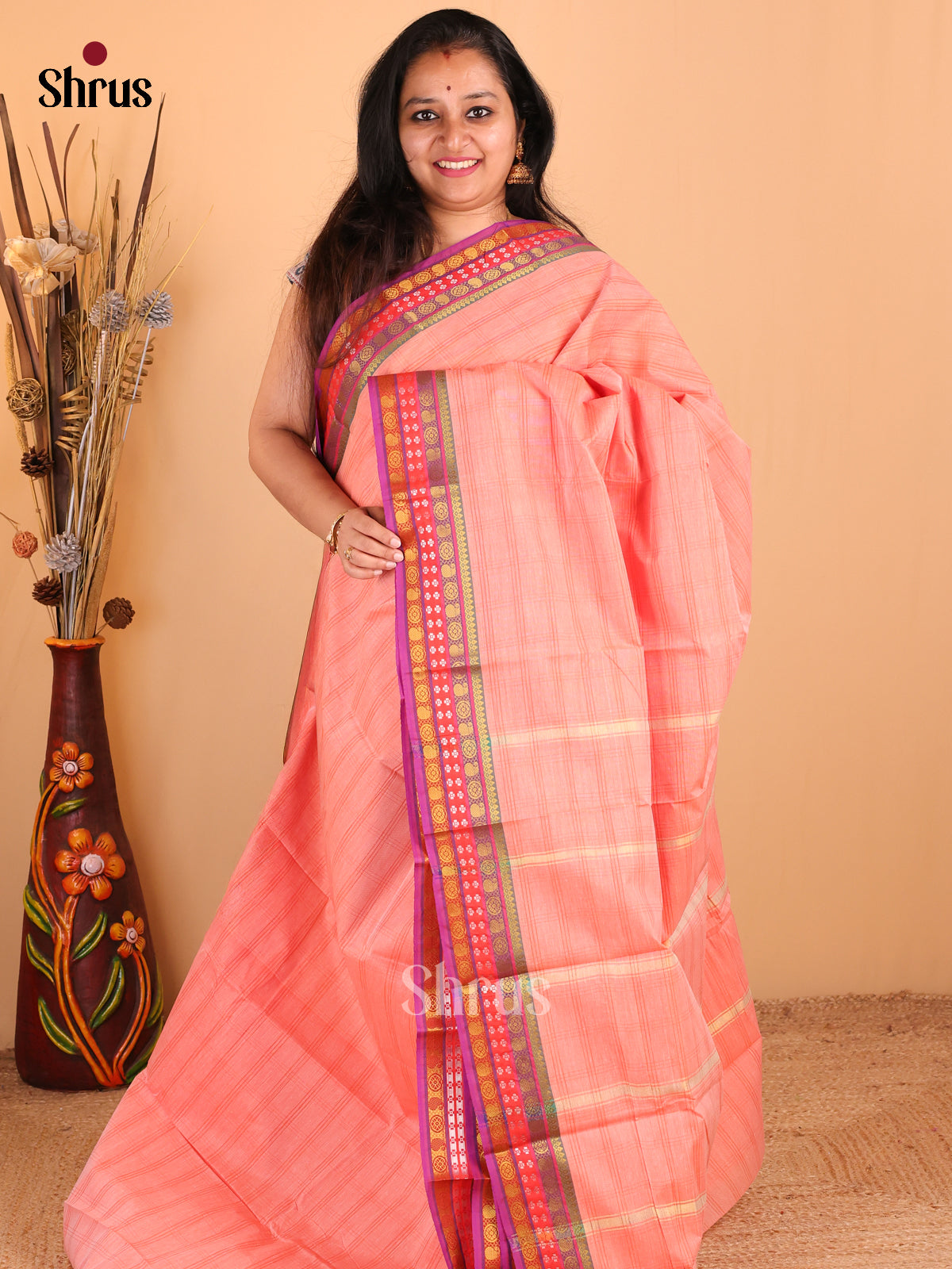 DDS09050 -South Cotton Saree - Shop on Shrus.com