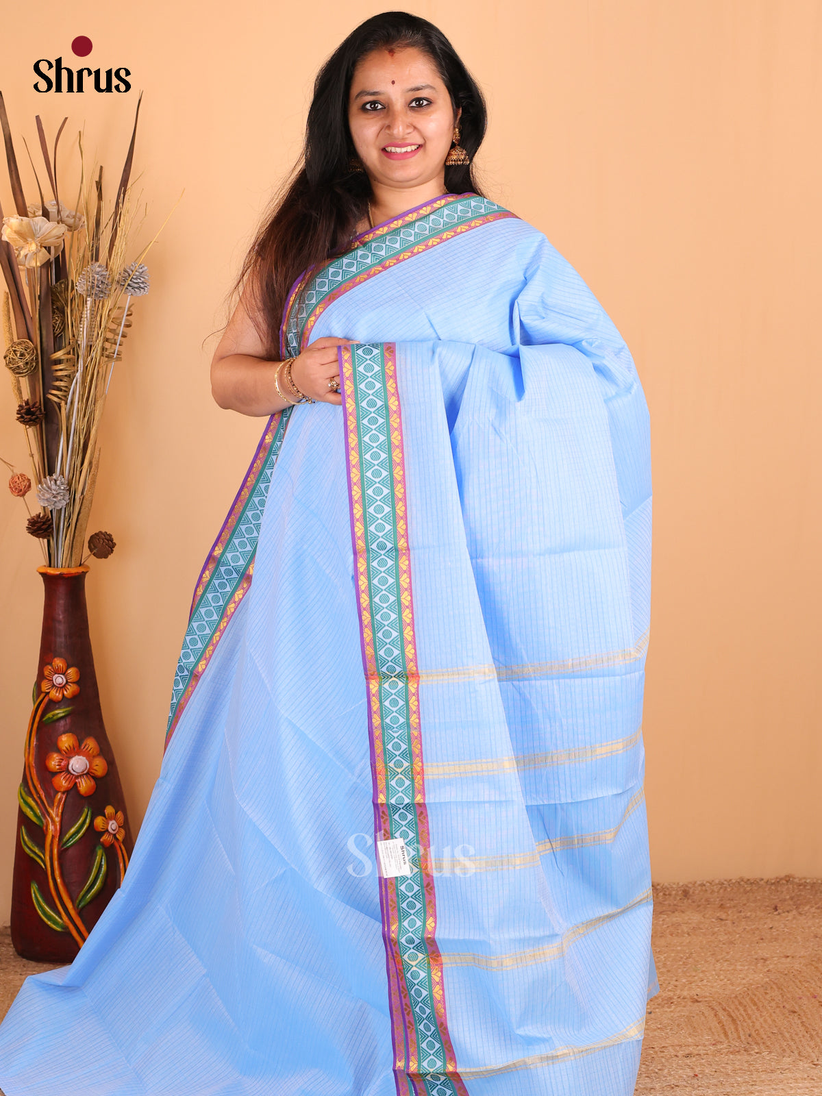 DDS09051 -South Cotton Saree - Shop on Shrus.com