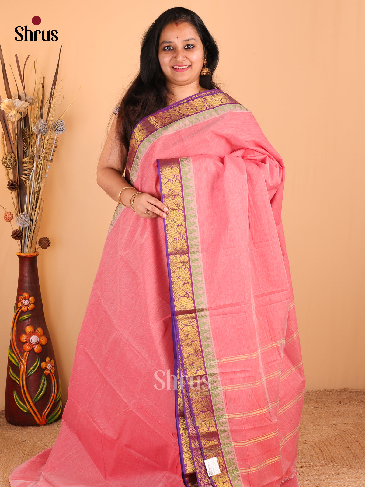 DDS09053 -South Cotton Saree - Shop on Shrus.com