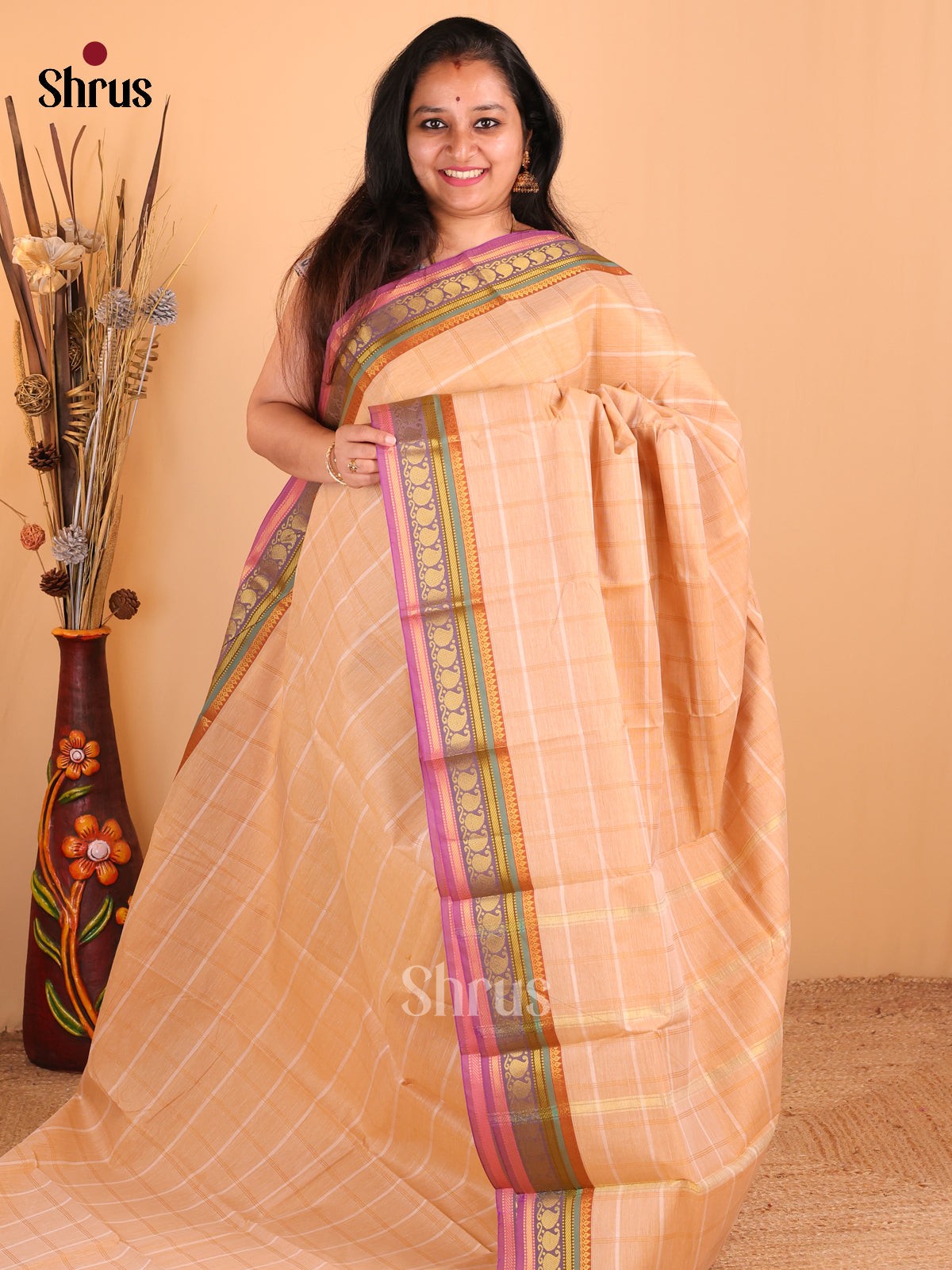 DDS09067 -South Cotton Saree - Shop on Shrus.com