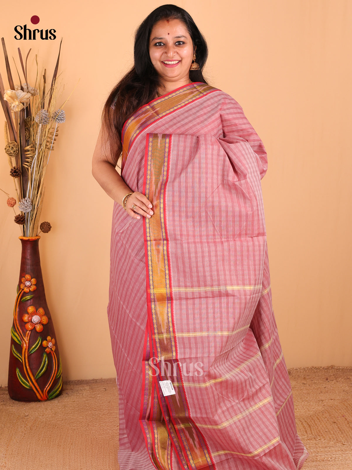 DDS09077 -South Cotton Saree - Shop on Shrus.com