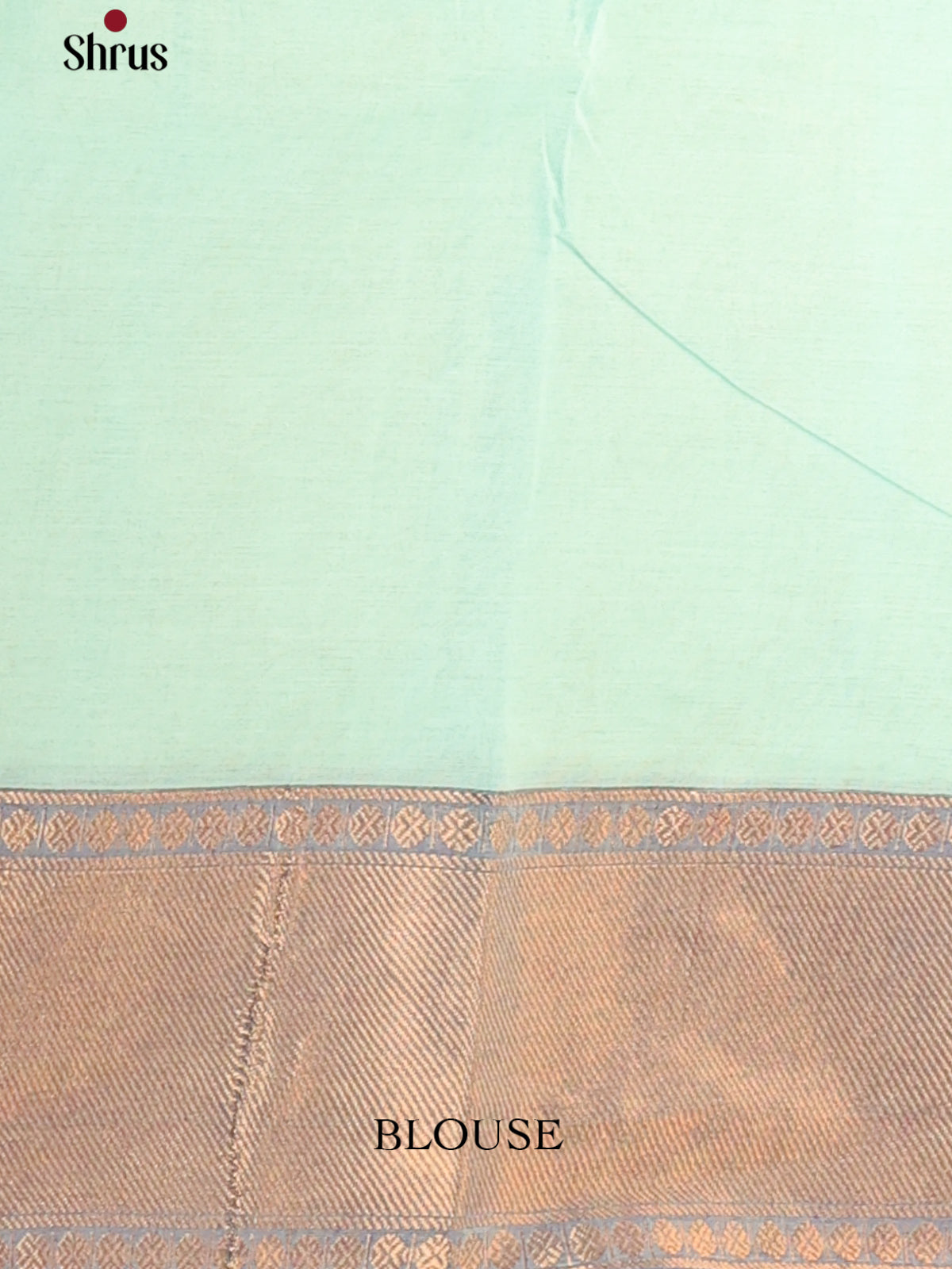 Mint Blue with Navy Blue - Chettinad Cotton Saree - DDS09358 - Shop on Shrus.com