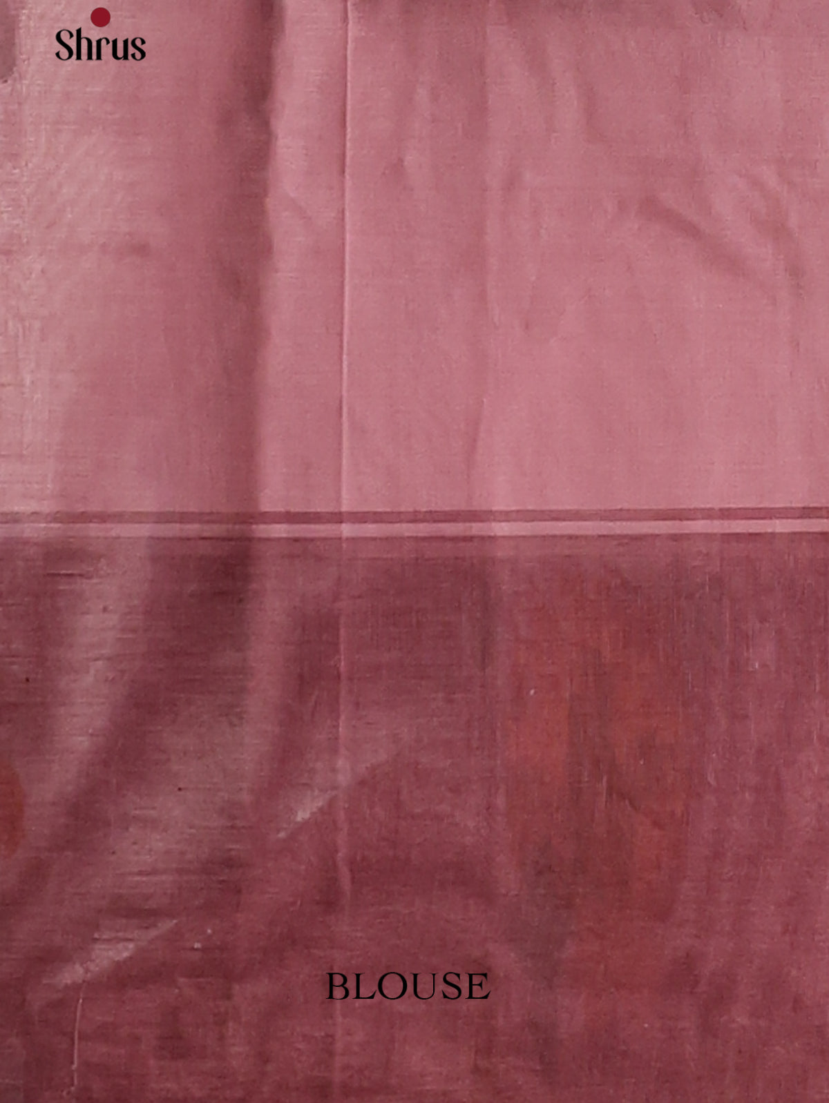 Onion Pink with Brown - Chettinad Cotton Saree - DDS09404 - Shop on Shrus.com