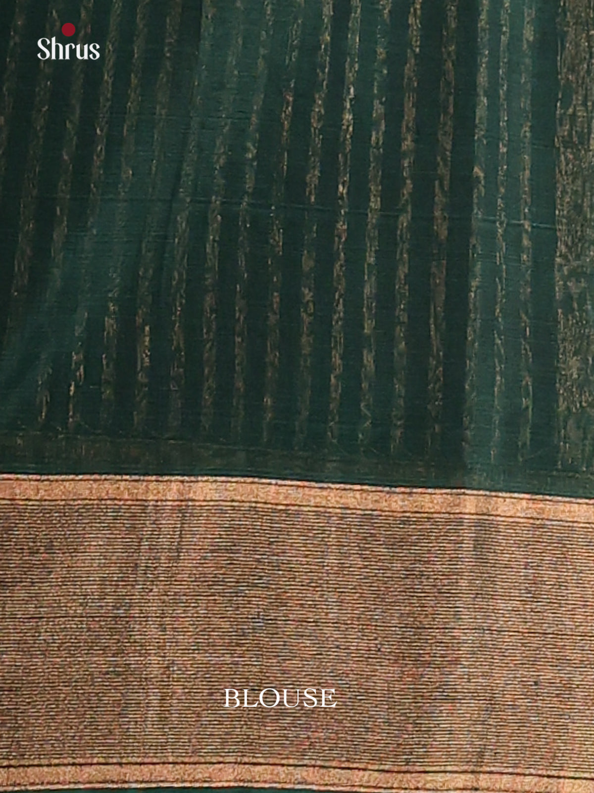 Chic Purple Silk Cotton Saree With Zari Buttas Paired With Green Border & Pallu With Zari - Shop on Shrus.com