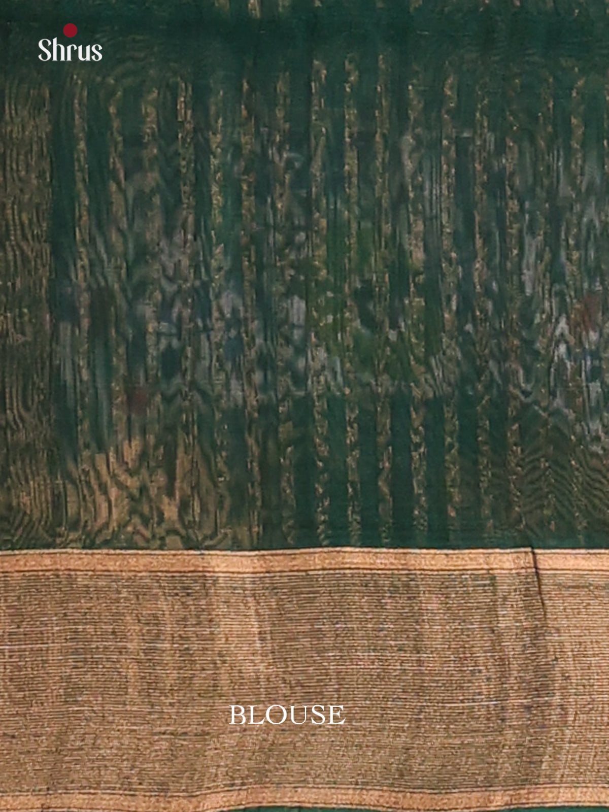 Coffee Brown Silk Cotton Saree With Paisley Motifs & With Green Zari Woven Pallu - Shop on Shrus.com