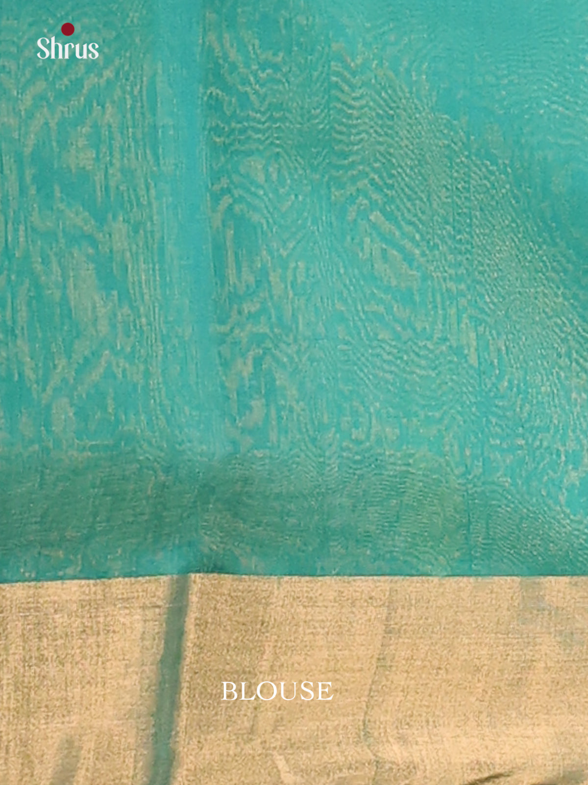 Dual Tone Orange & Pink Silk Cotton Saree With Golden Zari Buttas And Green Pallu - Shop on Shrus.com