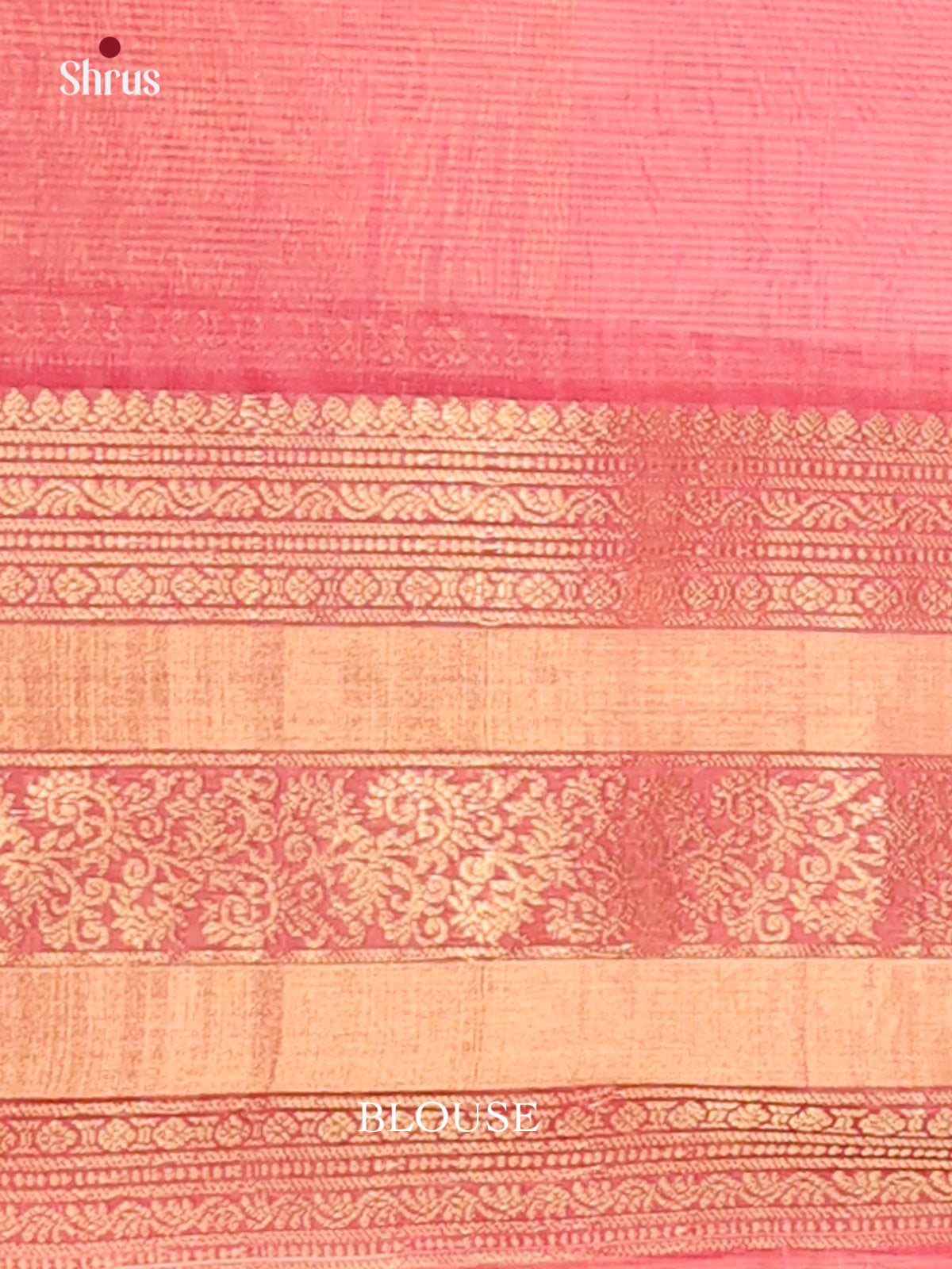Baby Pink - Silk Cotton Saree - DDS10135 - Shop on Shrus.com