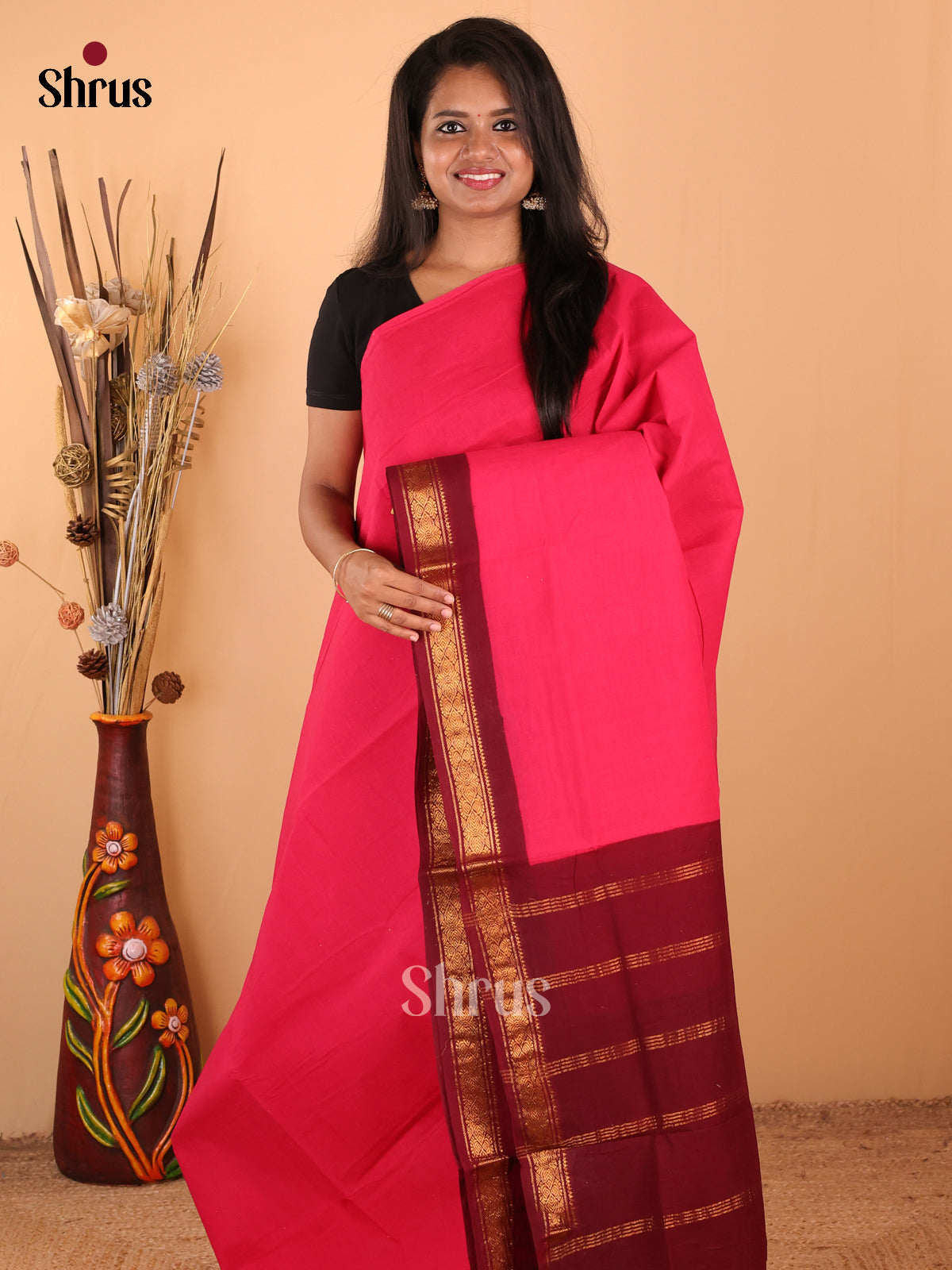 DDS11007 - Sungudi Cotton Saree - Shop on Shrus.com