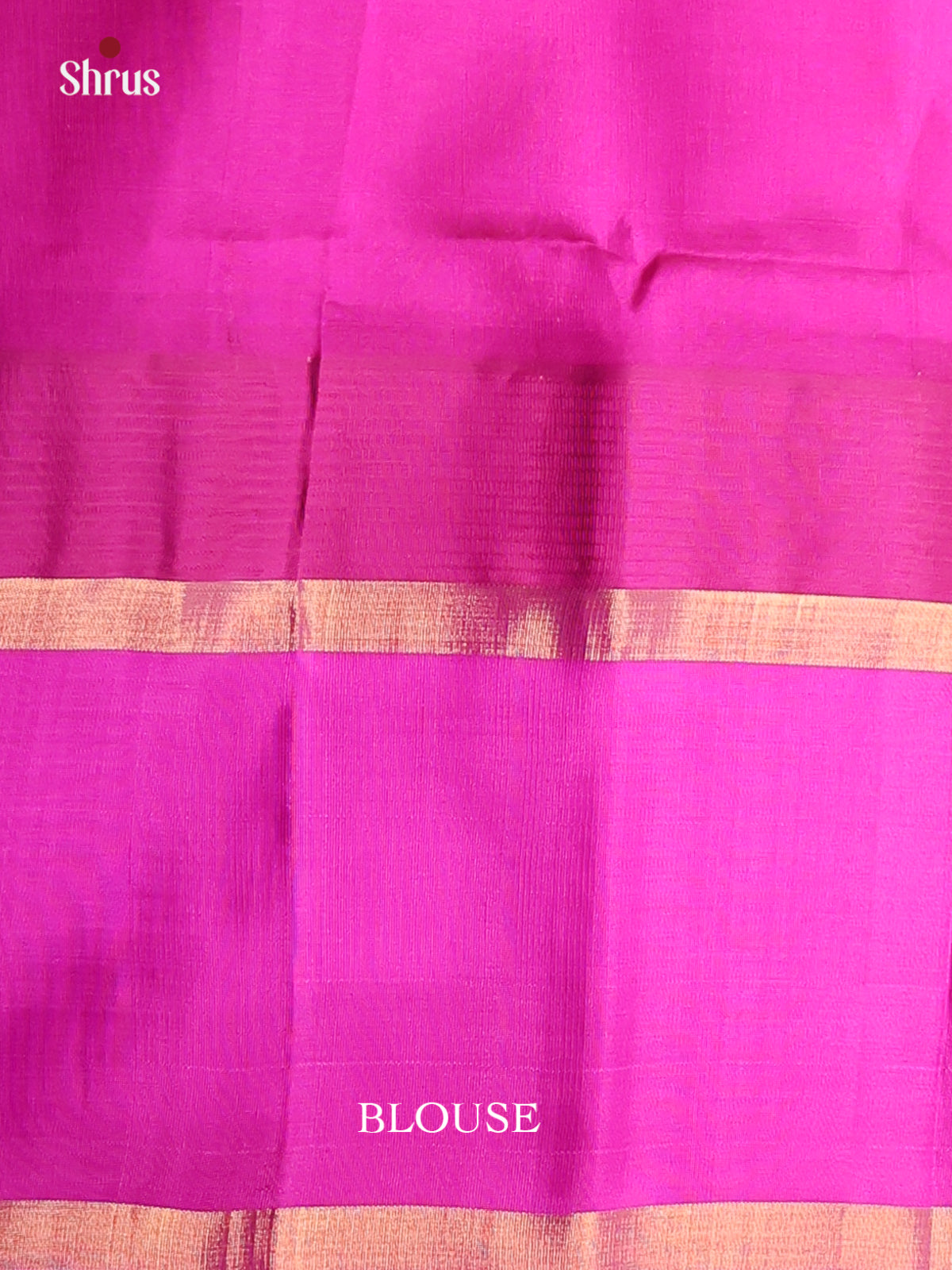 Cute Pink Silk Cotton Saree with Magenta Zari Border With Elephant Motifs & Zari Pallu - Shop on Shrus.com