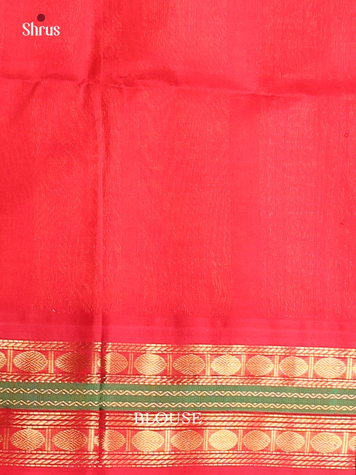 Yellow wth Red - DDS12031 - Silk Cotton Saree - Shop on Shrus.com