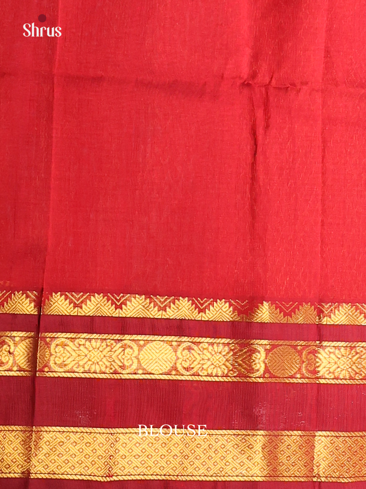 Cute Pastel Blue Silk Cotton Saree With Zari Checks & Buttas, Maroon Rettapet Border - Shop on Shrus.com