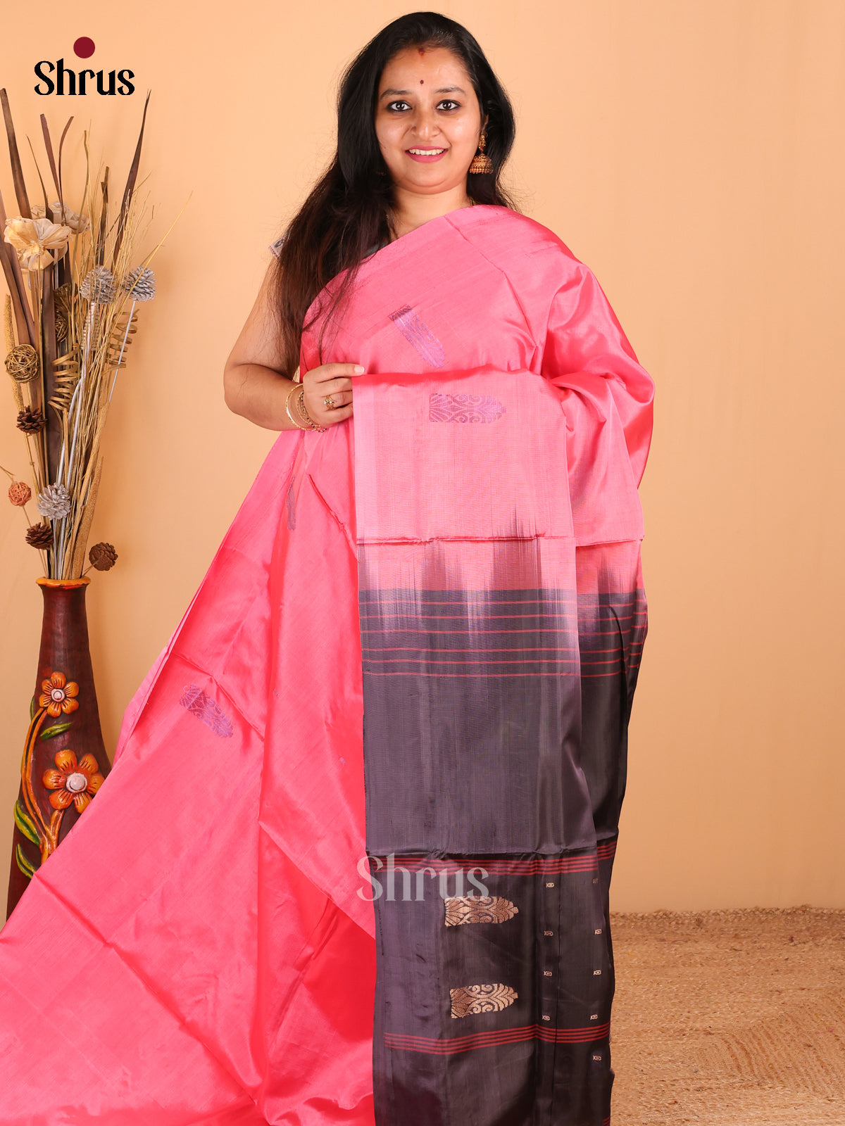 DDS12169 - Banana Pith Saree - Shop on Shrus.com