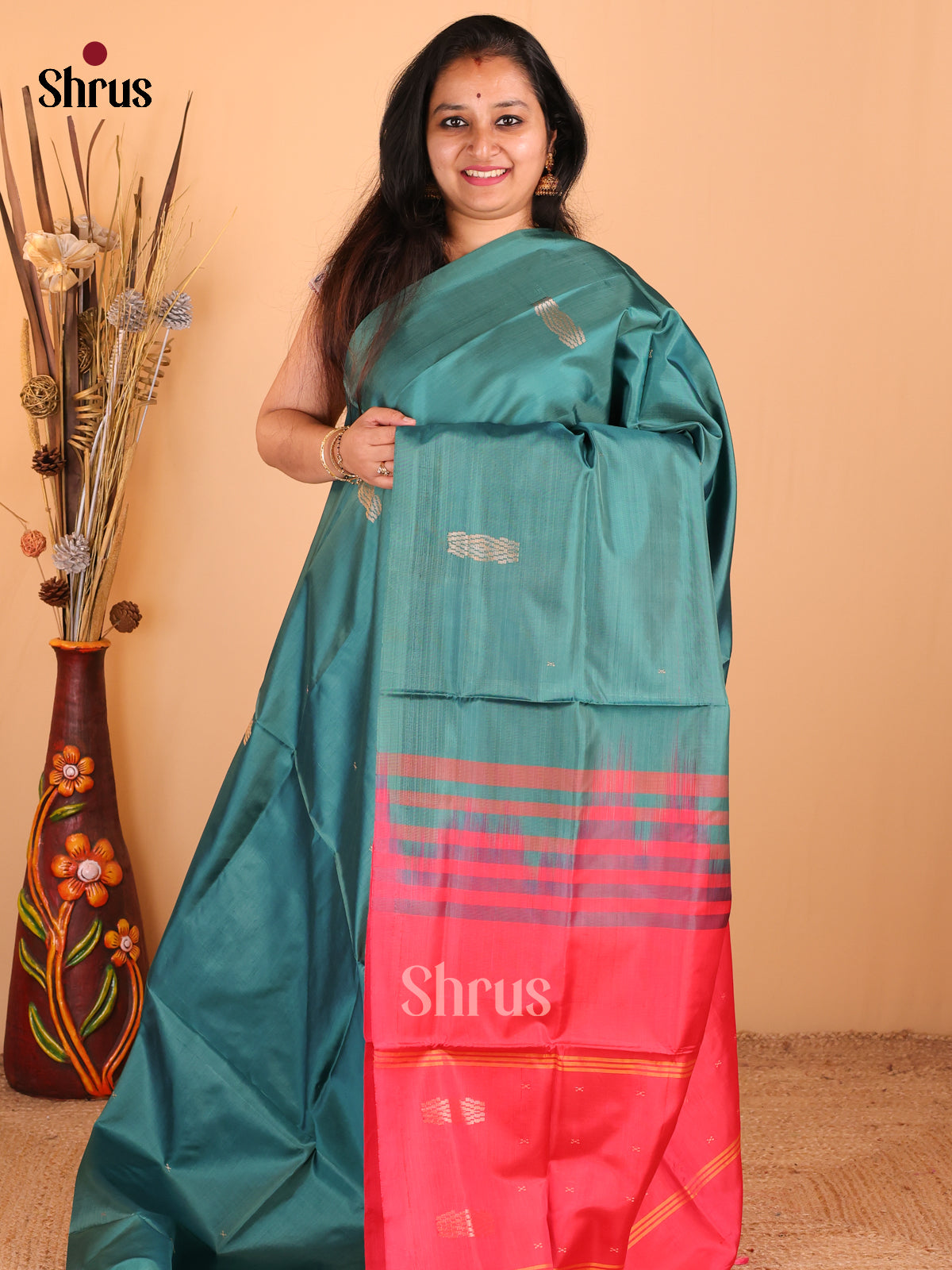 DDS12176 - Banana Pith Saree - Shop on Shrus.com