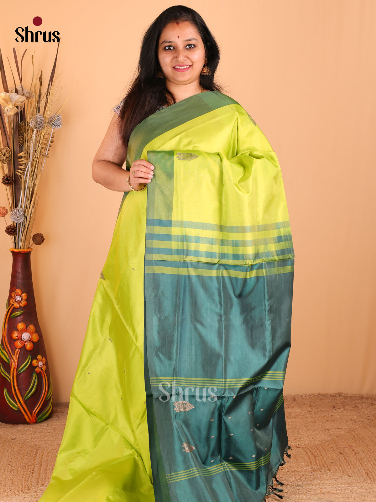 DDS12178 - Banana Pith Saree - Shop on Shrus.com
