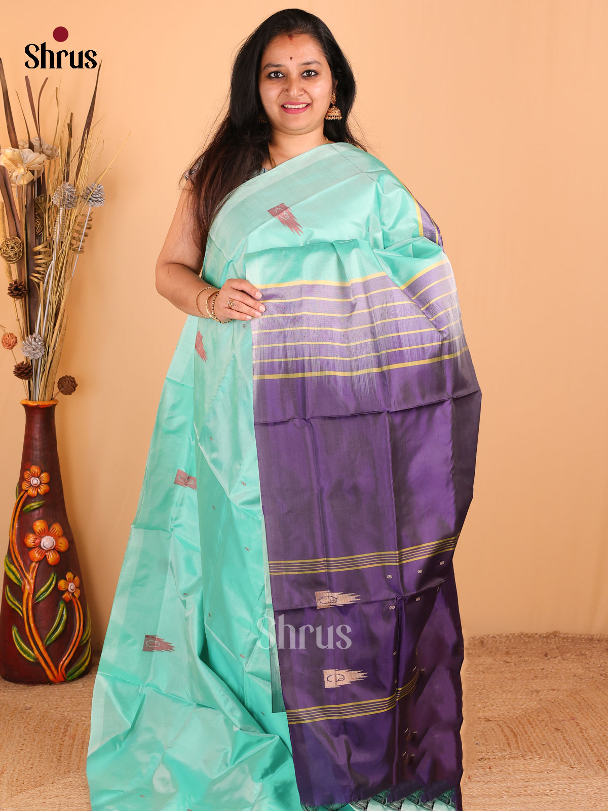 DDS12192 - Banana Pith Saree - Shop on Shrus.com