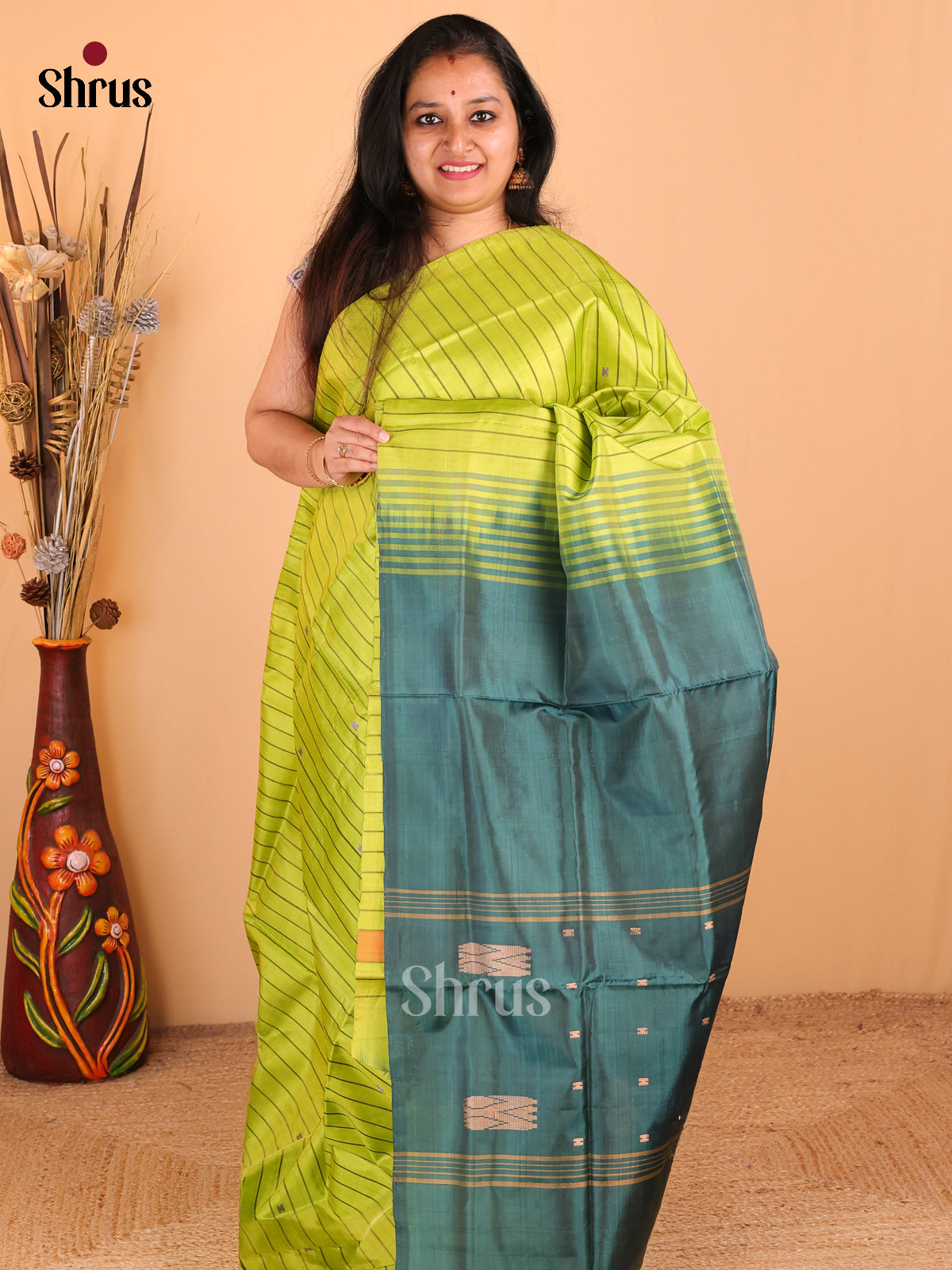 DDS12195 - Banana Pith Saree - Shop on Shrus.com