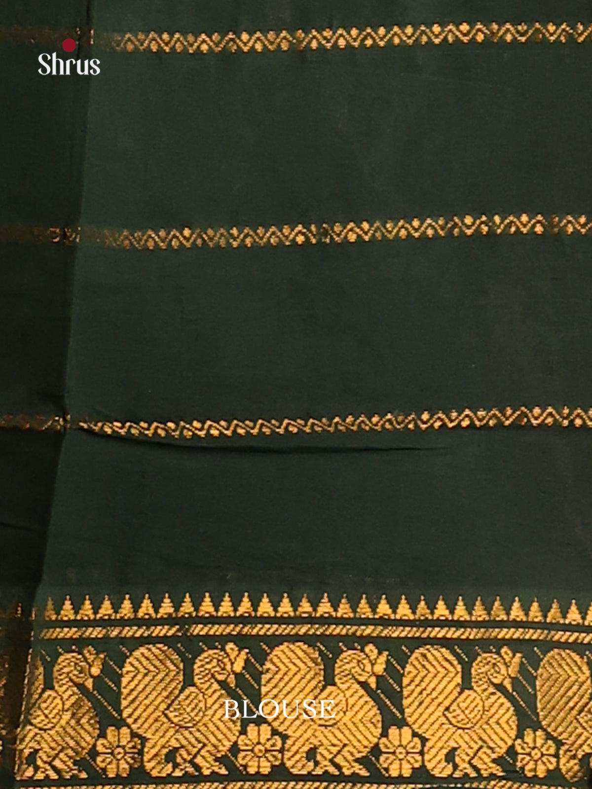 Green with Pink - DDS15100 - Sungudi Cotton Saree - Shop on Shrus.com