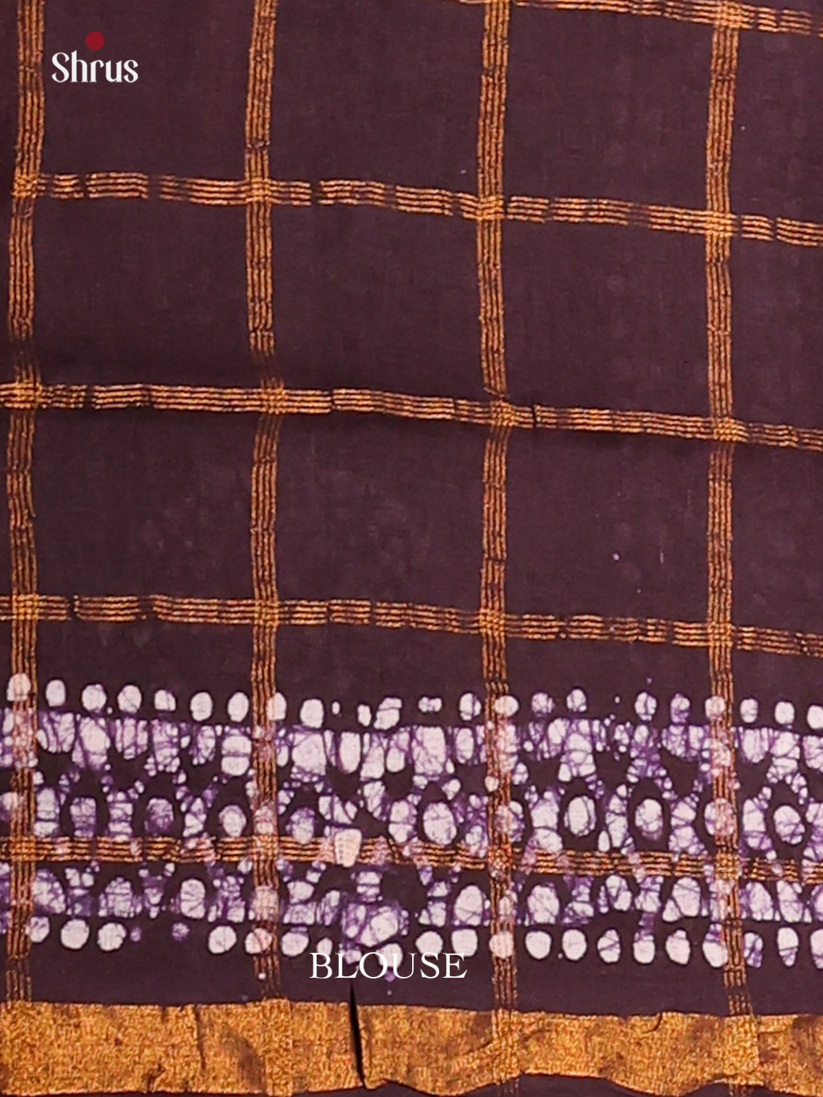 Pink with Brown - DDS15238 - Sungudi Cotton Saree - Shop on Shrus.com