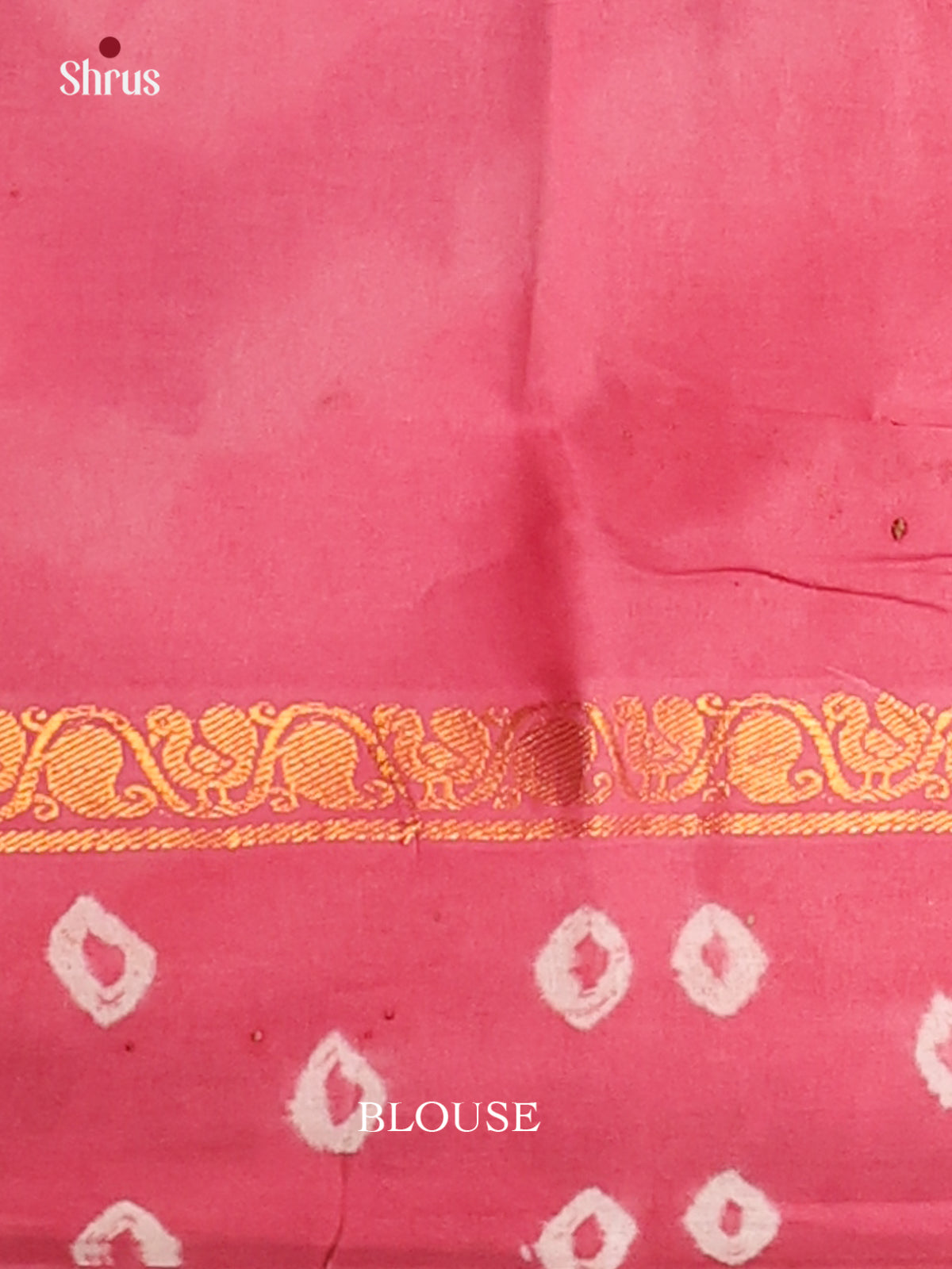 Maroon with pink - DDS15351 - Sungudi Cotton Saree - Shop on Shrus.com