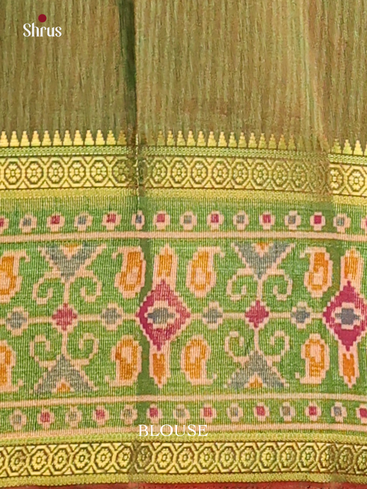 DDS16001 - Semi Patola Saree - Shop on Shrus.com