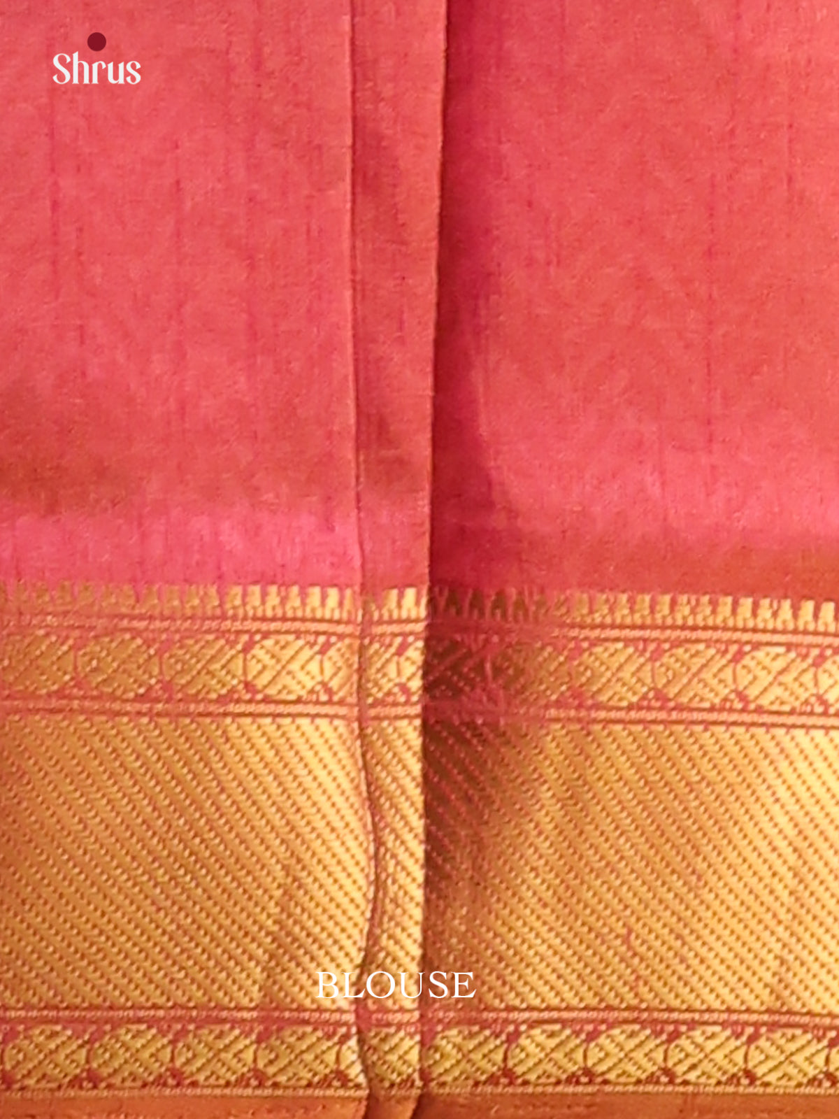 Brown with Orange - DDS16014 - Semi Patola Saree - Shop on Shrus.com