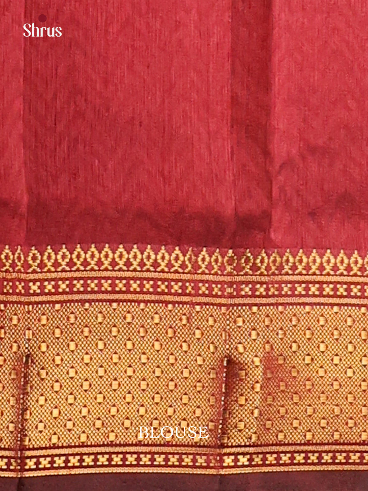 Black with Maroon - DDS16018 - Semi Patola Saree - Shop on Shrus.com