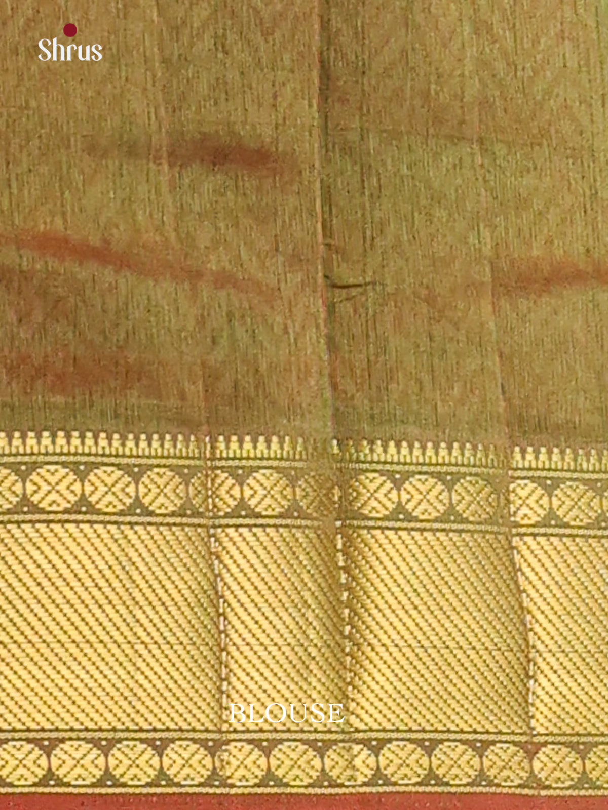 Pink with Green - DDS16020 - Semi Patola Saree - Shop on Shrus.com