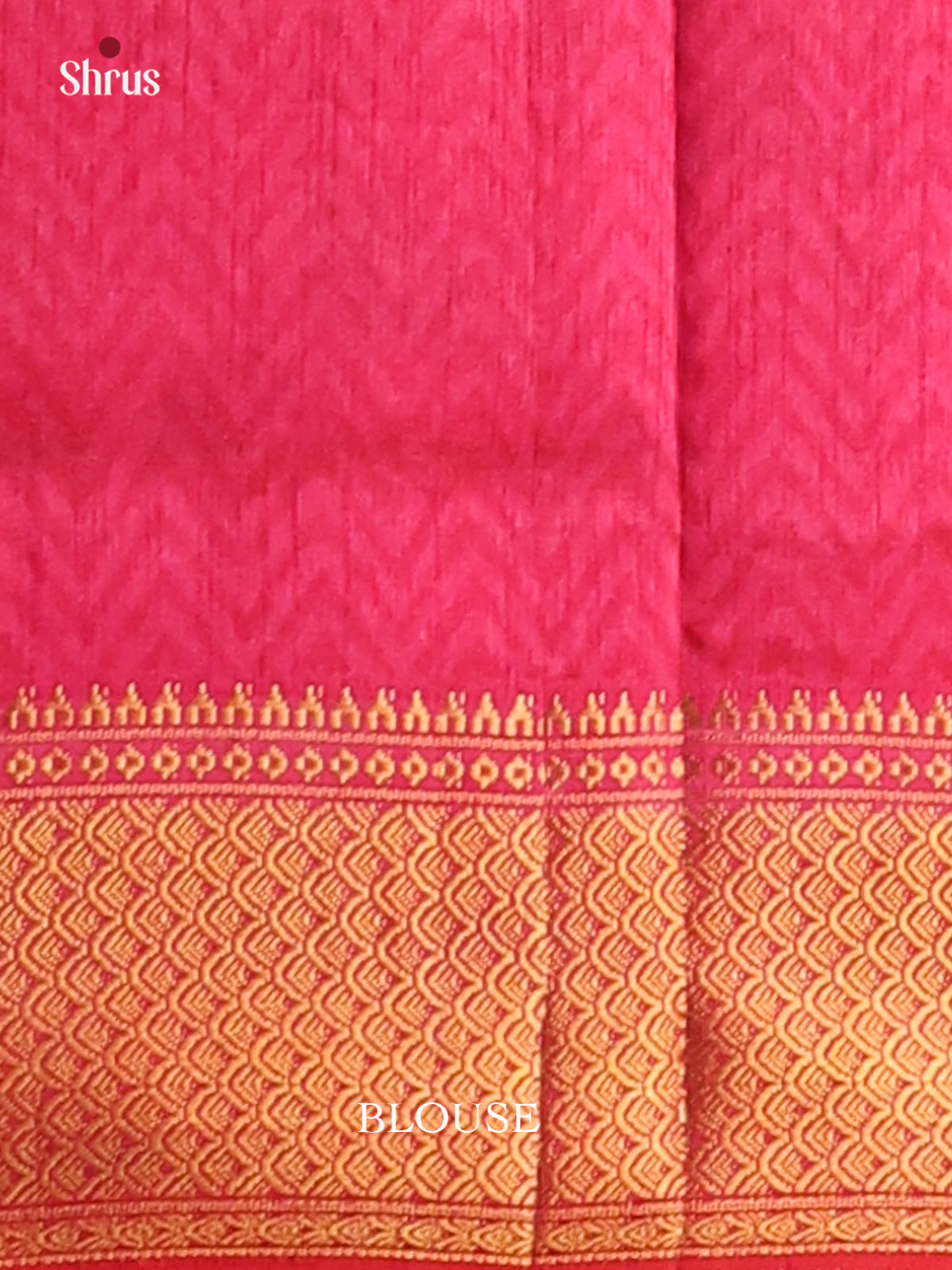 Purple with Pink - DDS16056 - Semi Patola Saree - Shop on Shrus.com