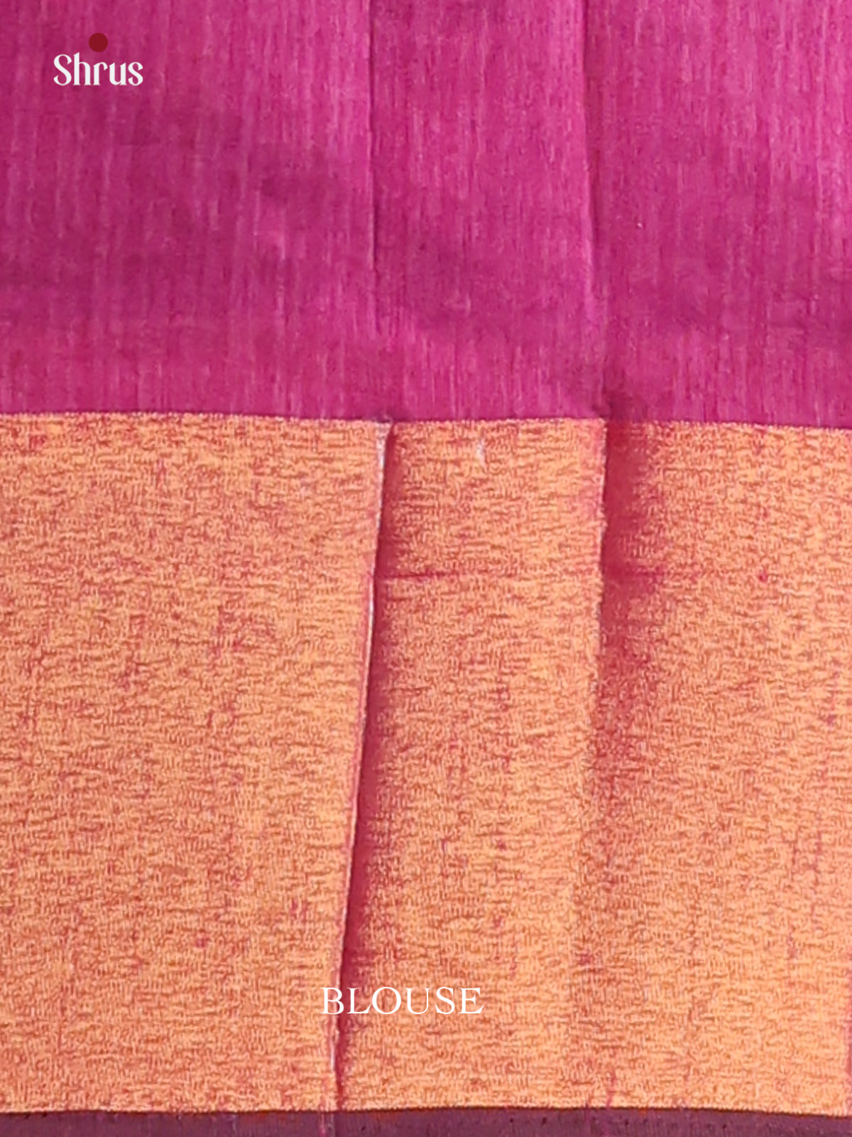 Blue with Pink - DDS16062 - Semi Patola Saree - Shop on Shrus.com