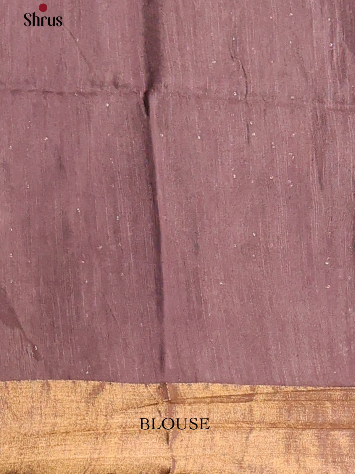 Black with Lavender - Printed Tussar Saree - Shop on Shrus.com