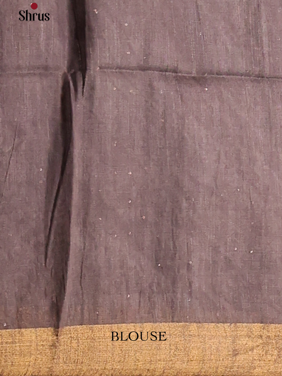 Grey - Printed Tussar Saree - Shop on Shrus.com